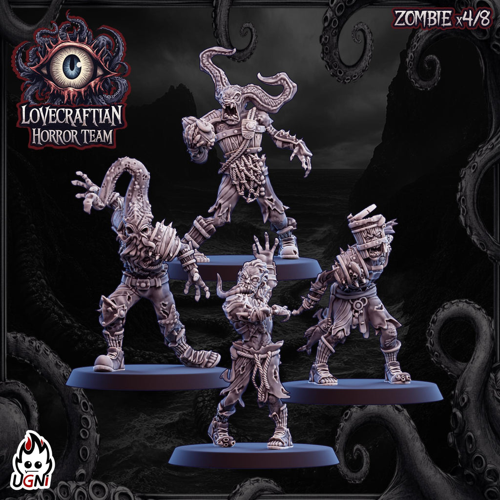 Lovecraftian Horror Team - Fantasy Football Team - UGNI Miniatures