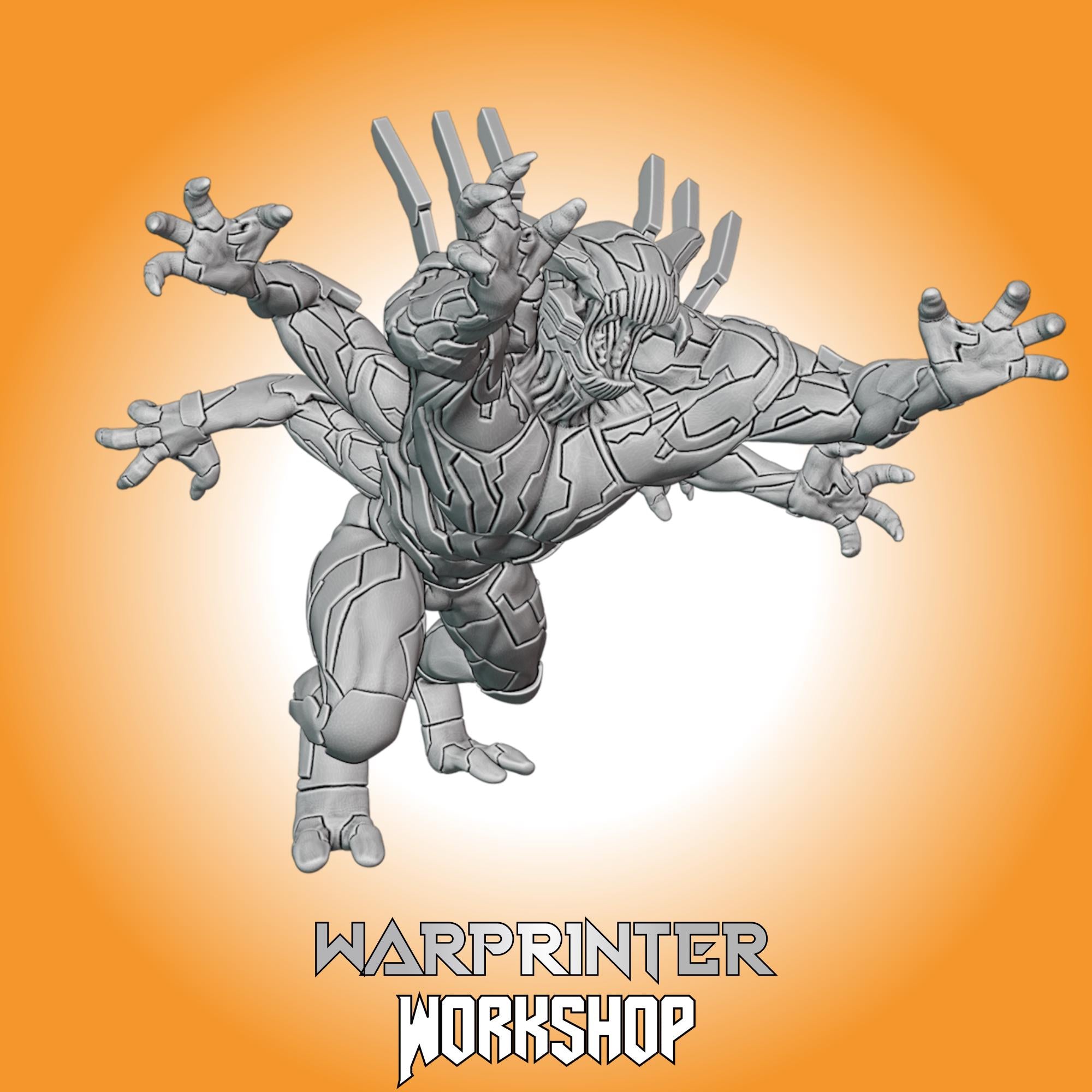 Outrider B (Fan art sculpted by Trident Studio) (Crisis Protocol Proxy/Alternative)