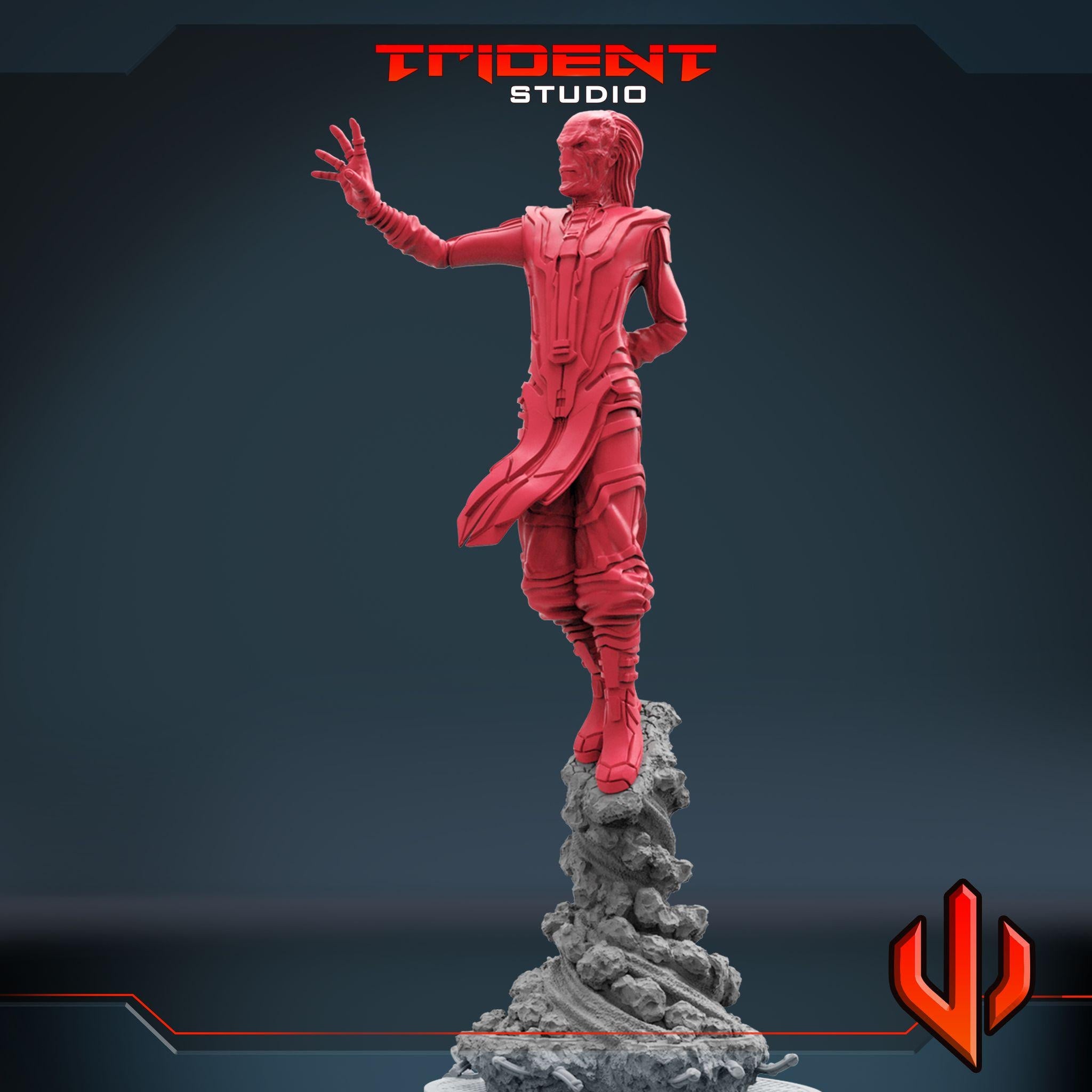 Ebony Maw B (Fan art sculpted by Trident Studio) (Crisis Protocol Proxy/Alternative)