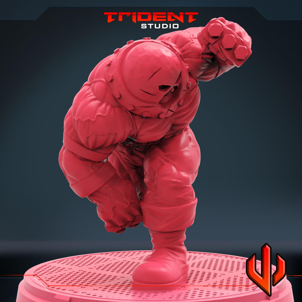 Juggernaut A (Fan art sculpted by Trident Studio) (Crisis Protocol Proxy/Alternative)