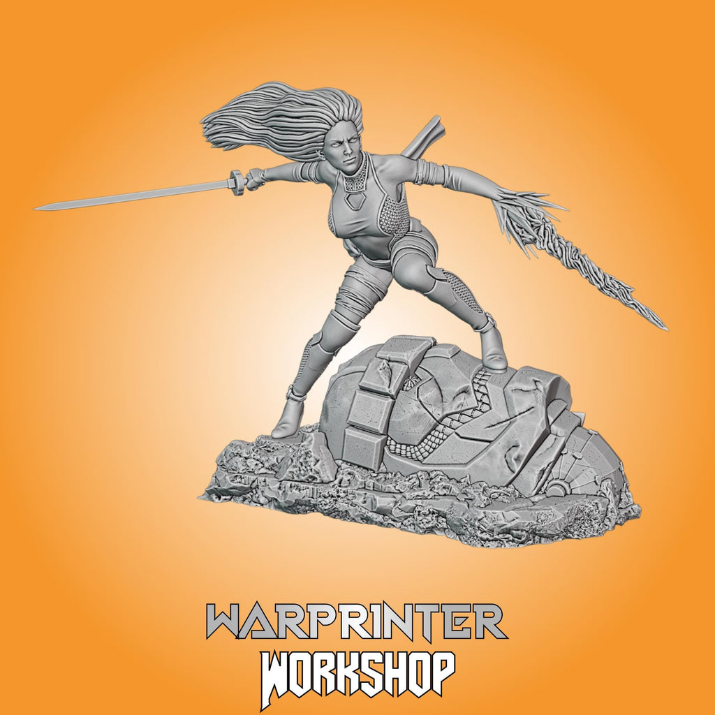 Psylocke (Fan art sculpted by Trident Studio) (Crisis Protocol Proxy/Alternative)