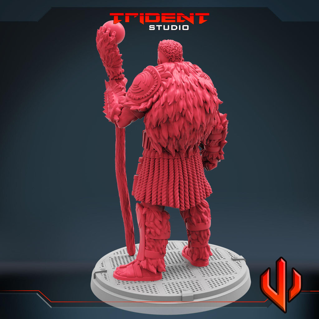 M’Baku B (Fan art sculpted by Trident Studio) (Crisis Protocol Proxy/Alternative)