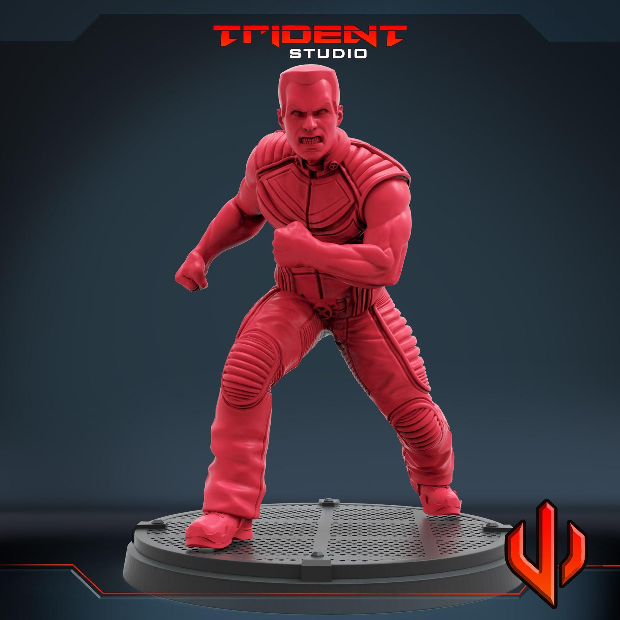 Colossus X-men 2000 Movie (Fan art sculpted by Trident Studio) (Crisis Protocol Proxy/Alternative)