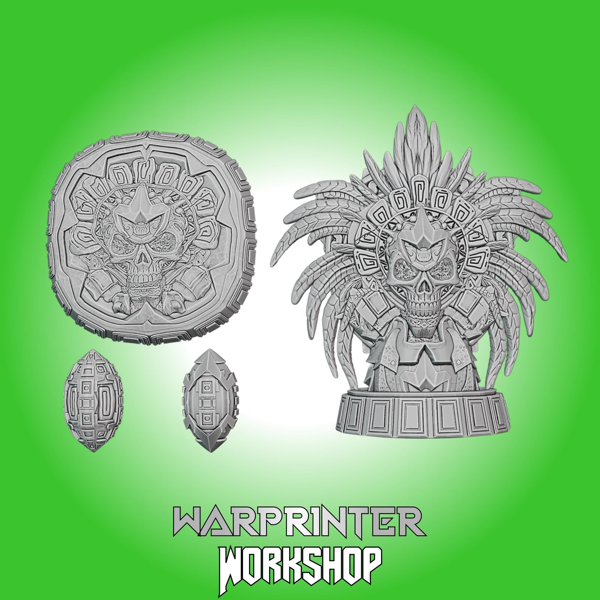 Amazon Team - Aztec Style - Fantasy Football Team - UGNI Miniatures
