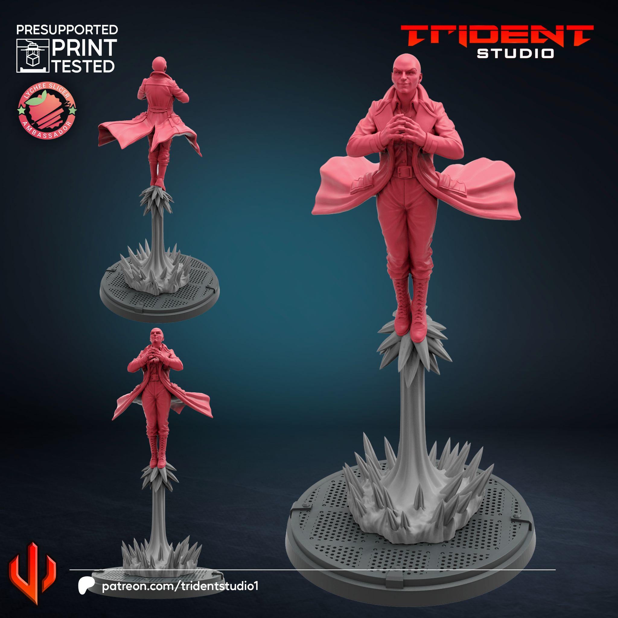 Cassandra Nova (Fan art sculpted by Trident Studio) (Crisis Protocol Proxy/Alternative)