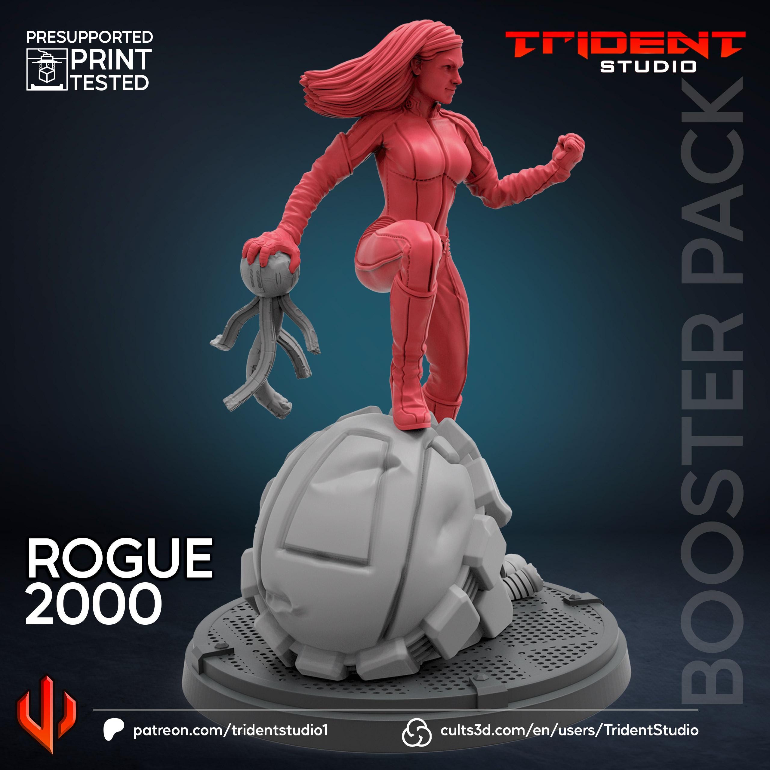 Rogue X-men 2000 Movie (Fan art sculpted by Trident Studio) (Crisis Protocol Proxy/Alternative)