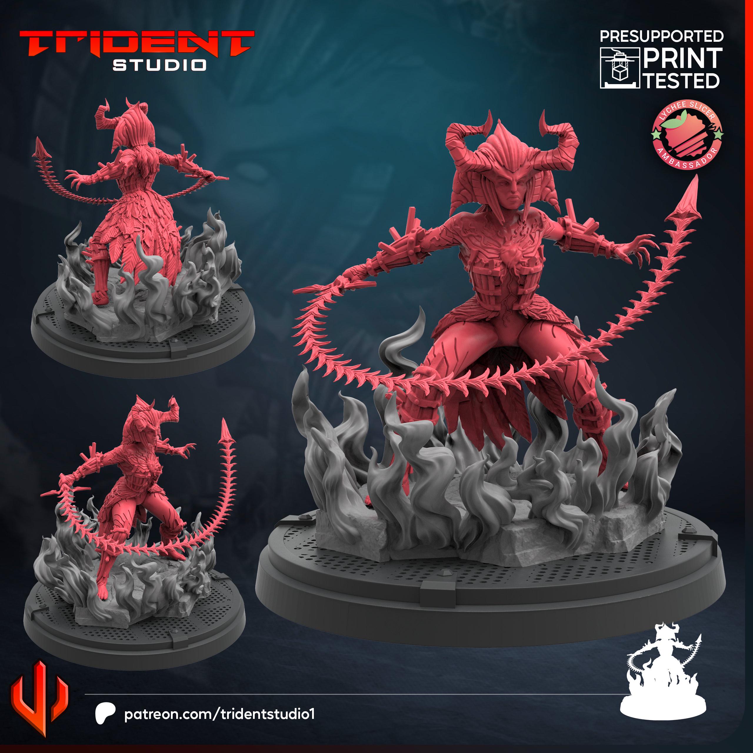 Purgatory (Fan art sculpted by Trident Studio) (Crisis Protocol Proxy/Alternative)