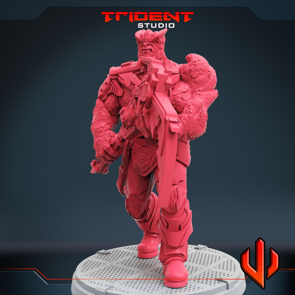 Black Dwarf A (Fan art sculpted by Trident Studio) (Crisis Protocol Proxy/Alternative)