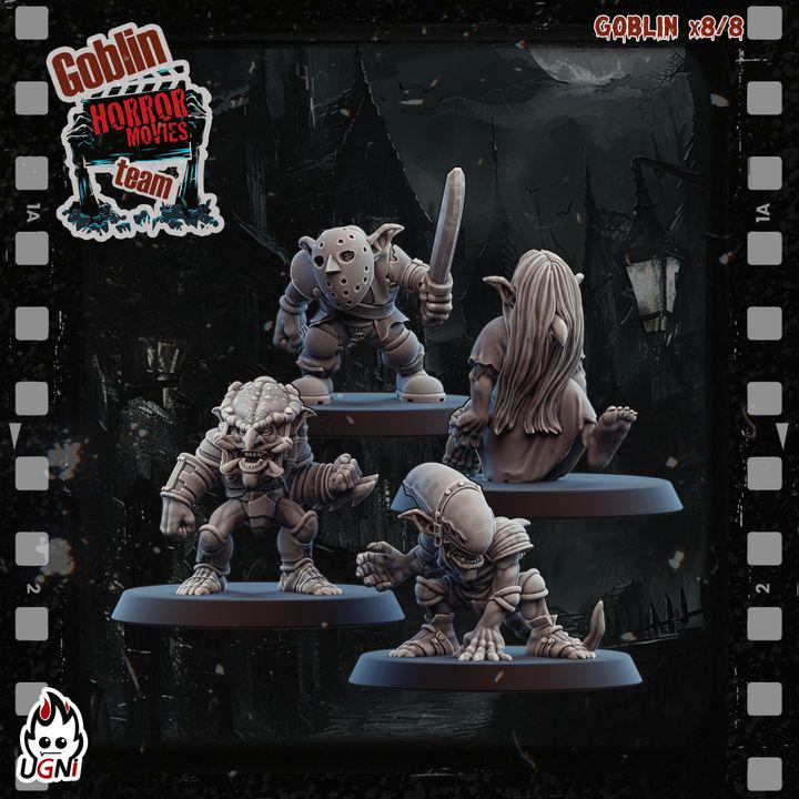 Goblin Team - Horror Movie Style - Fantasy Football Team - UGNI Miniatures