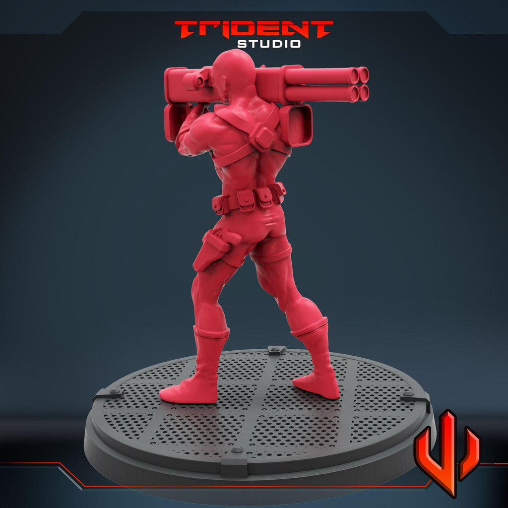 Bob Agent (Fan art sculpted by Trident Studio) (Crisis Protocol Proxy/Alternative)