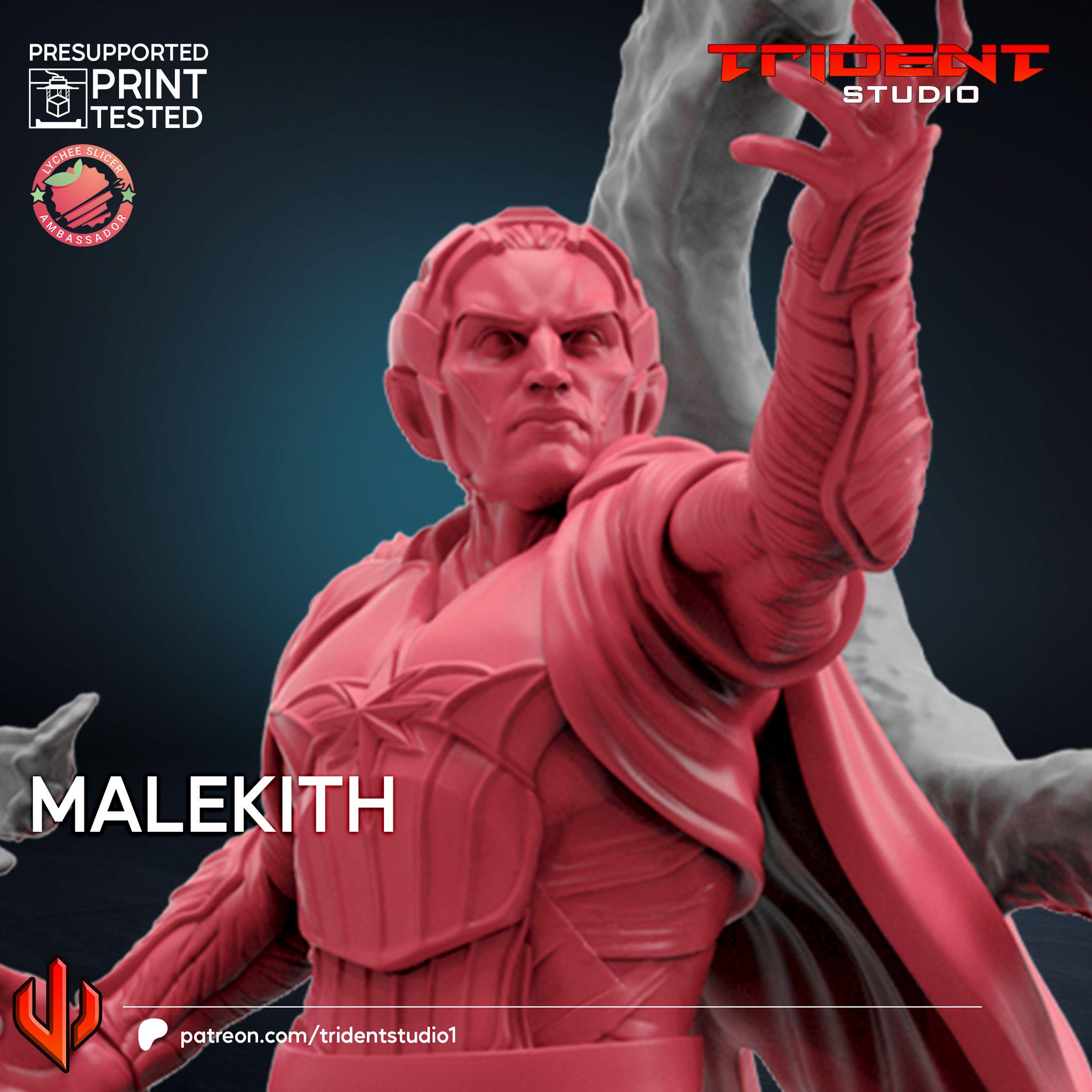 Malekith (Fan art sculpted by Trident Studio) (Crisis Protocol Proxy/Alternative)