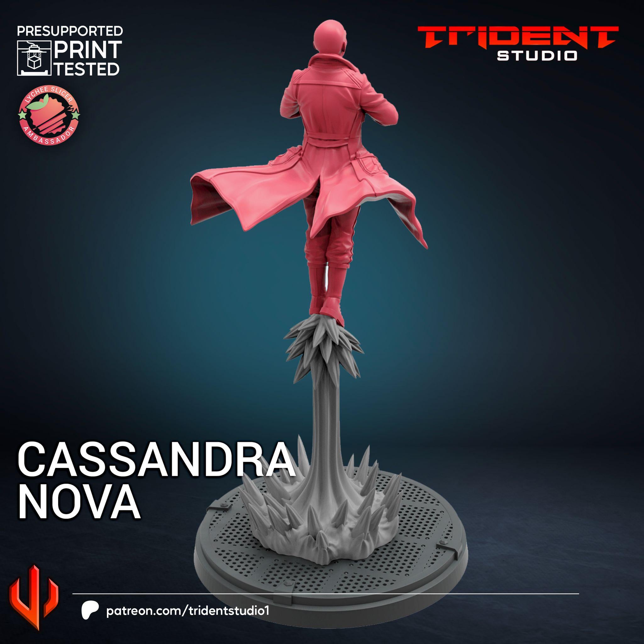 Cassandra Nova (Fan art sculpted by Trident Studio) (Crisis Protocol Proxy/Alternative)