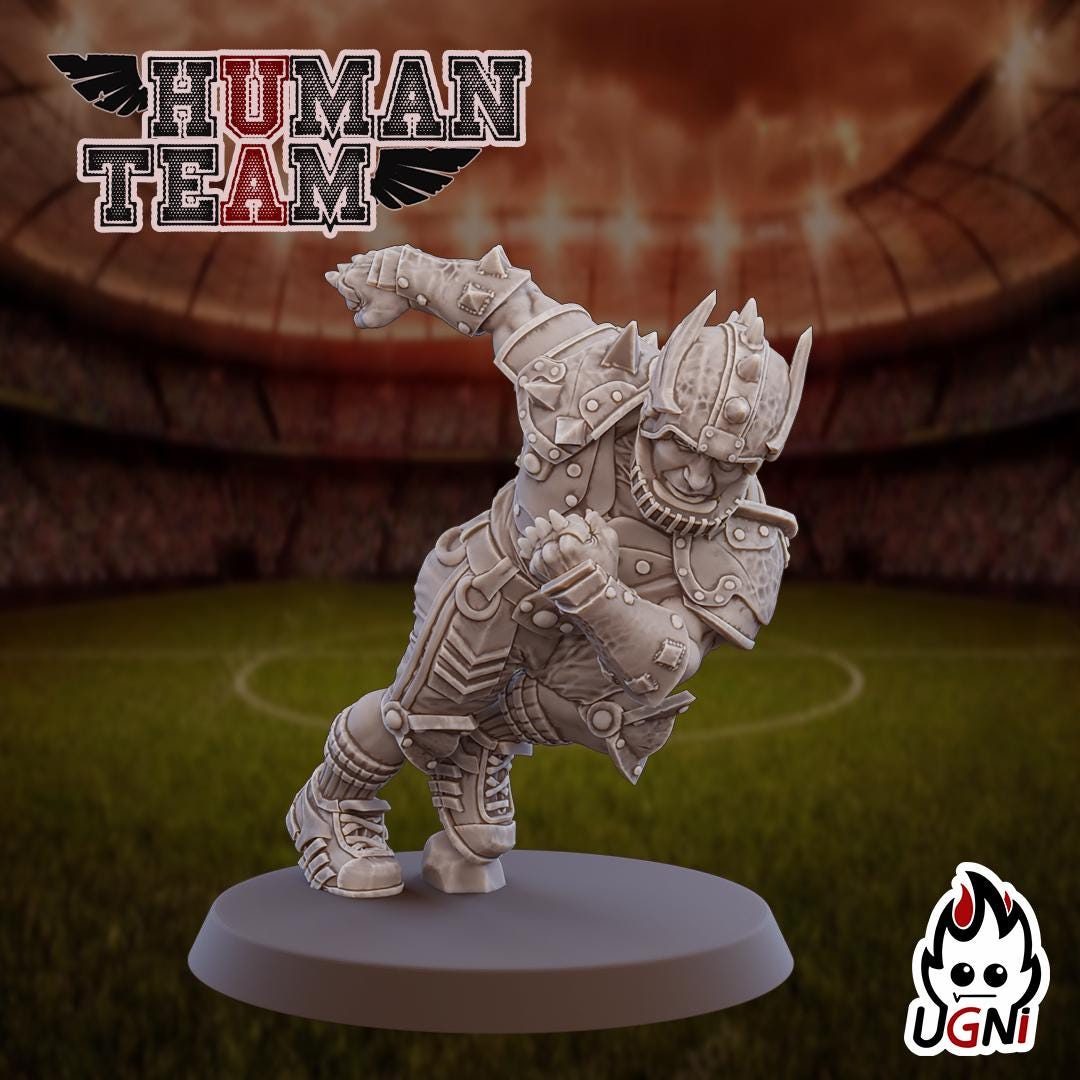 Human Team - Fantasy Football Team - UGNI Miniatures