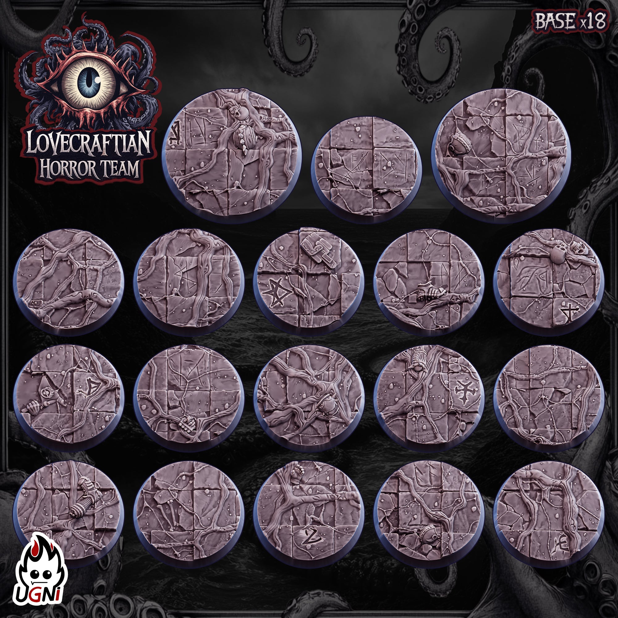 Lovecraftian Horror Bases - UGNI Necromantic Horror Team