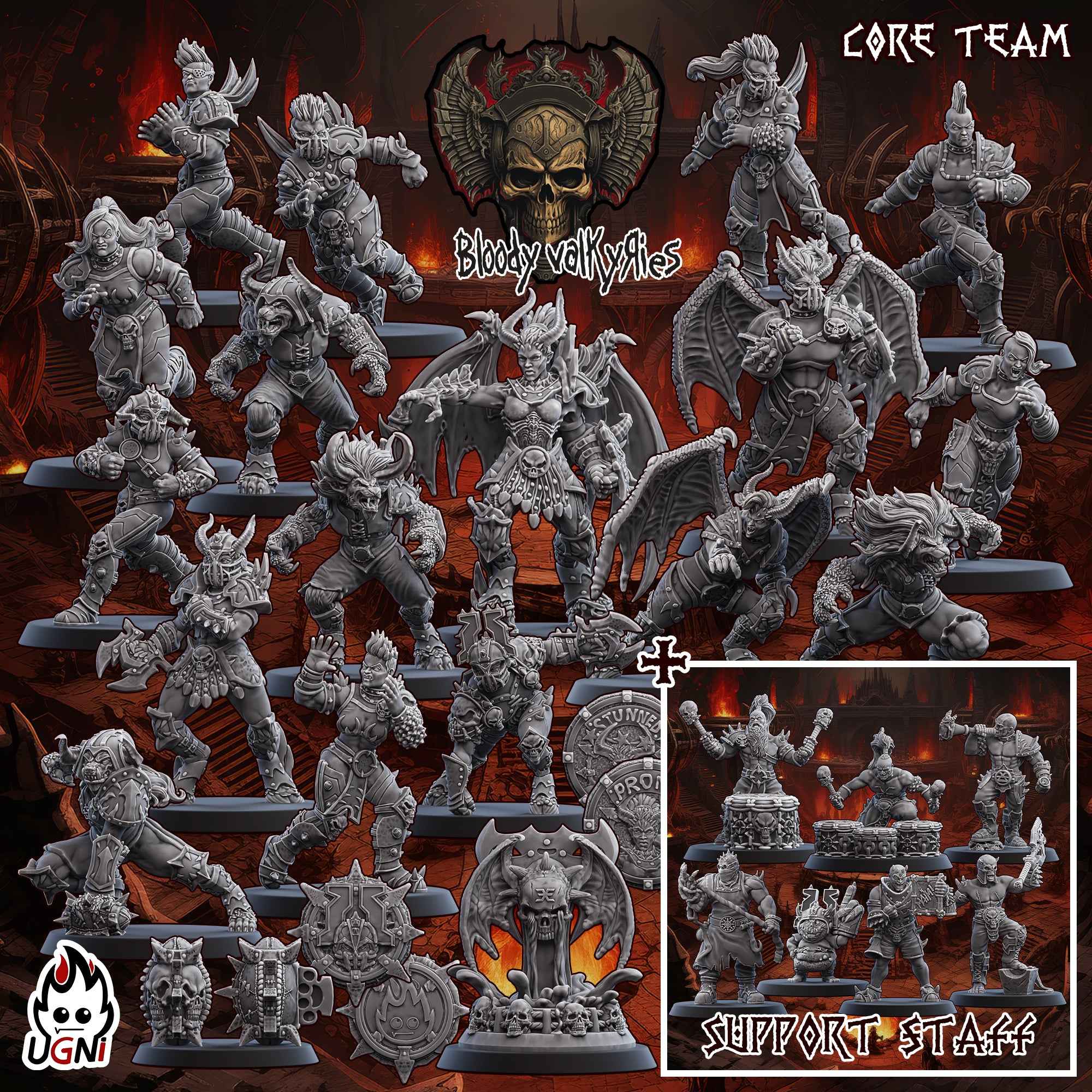 Bloody Valkyries Team Expanded