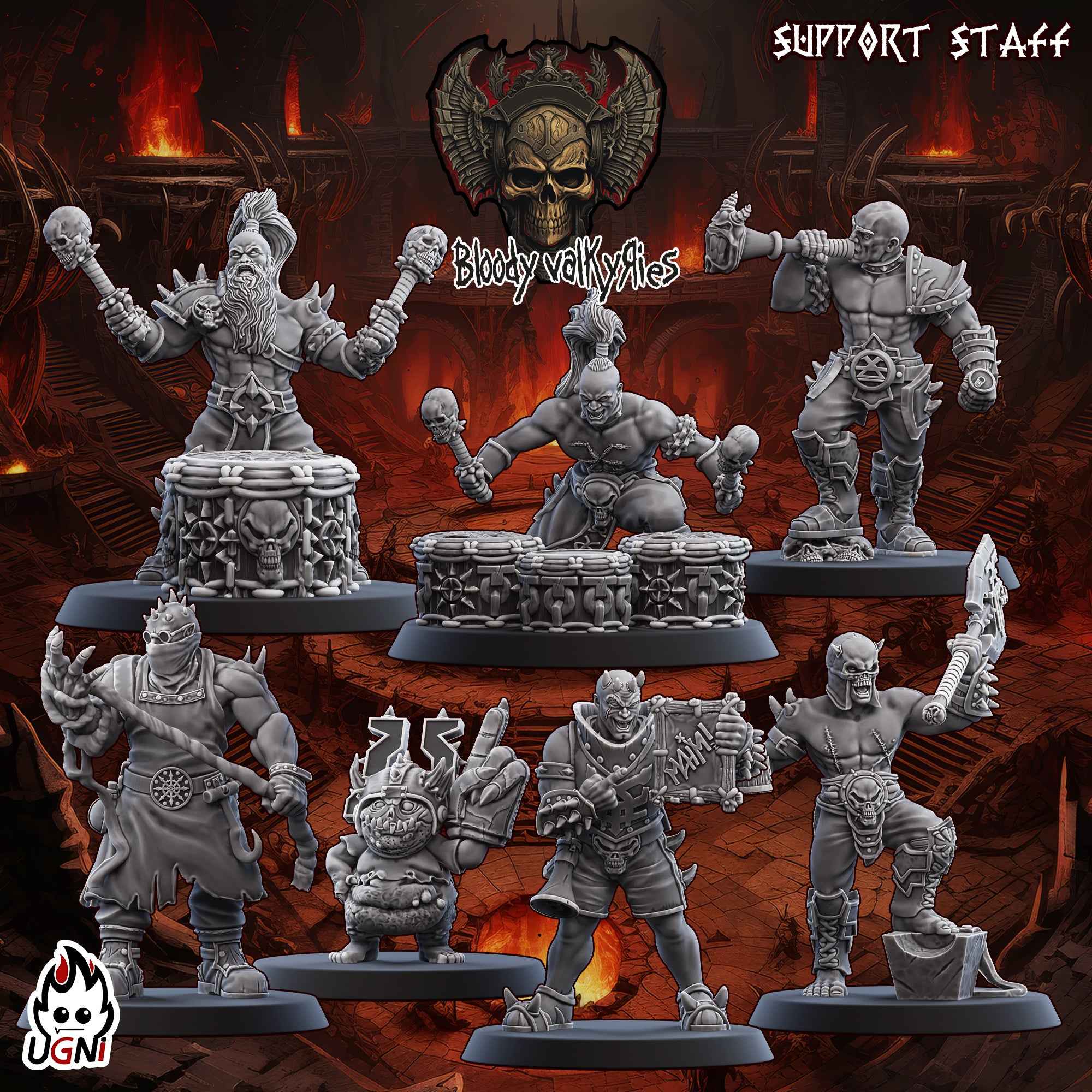 Bloody Valkyries Team Expanded