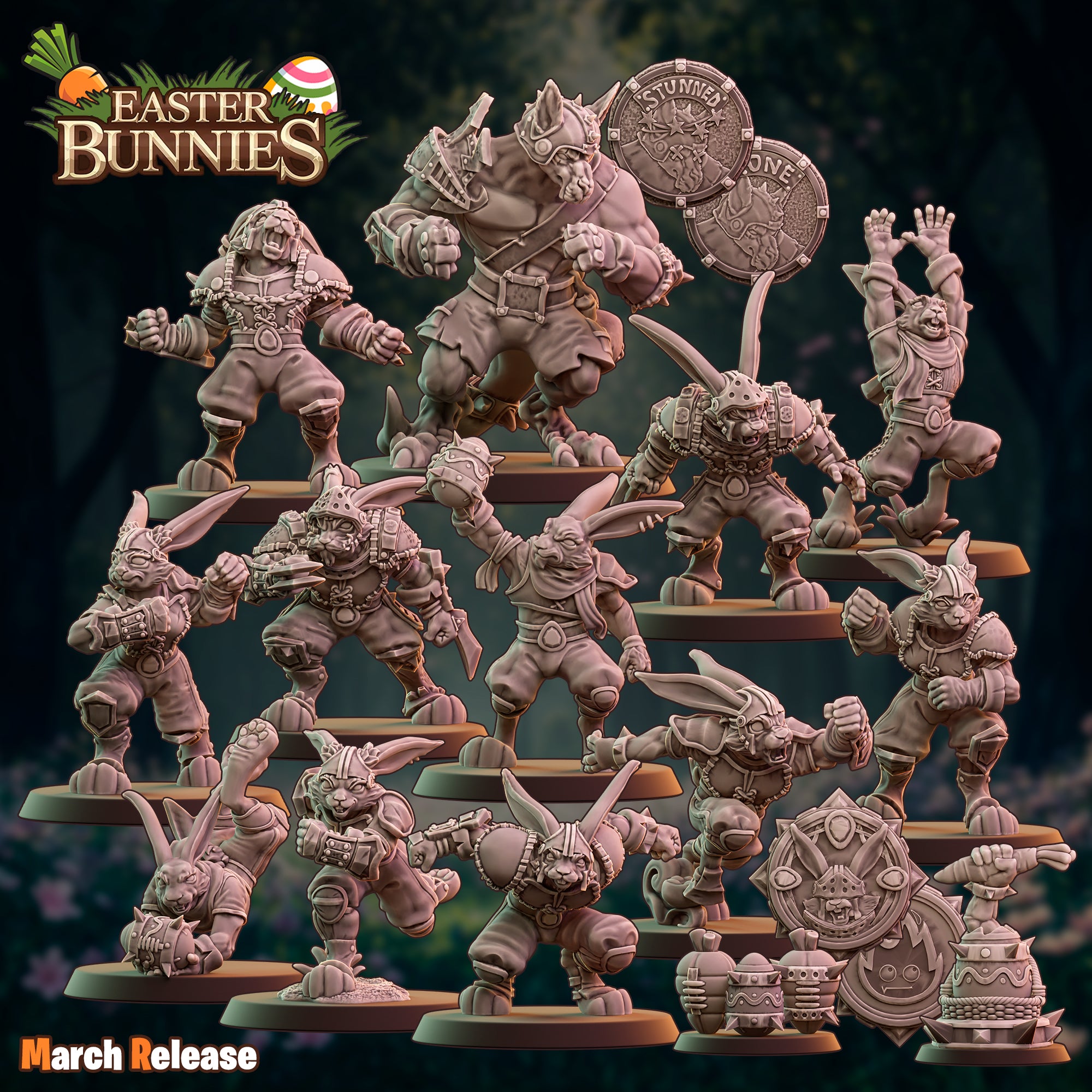 Easter Bunnies. Part 1