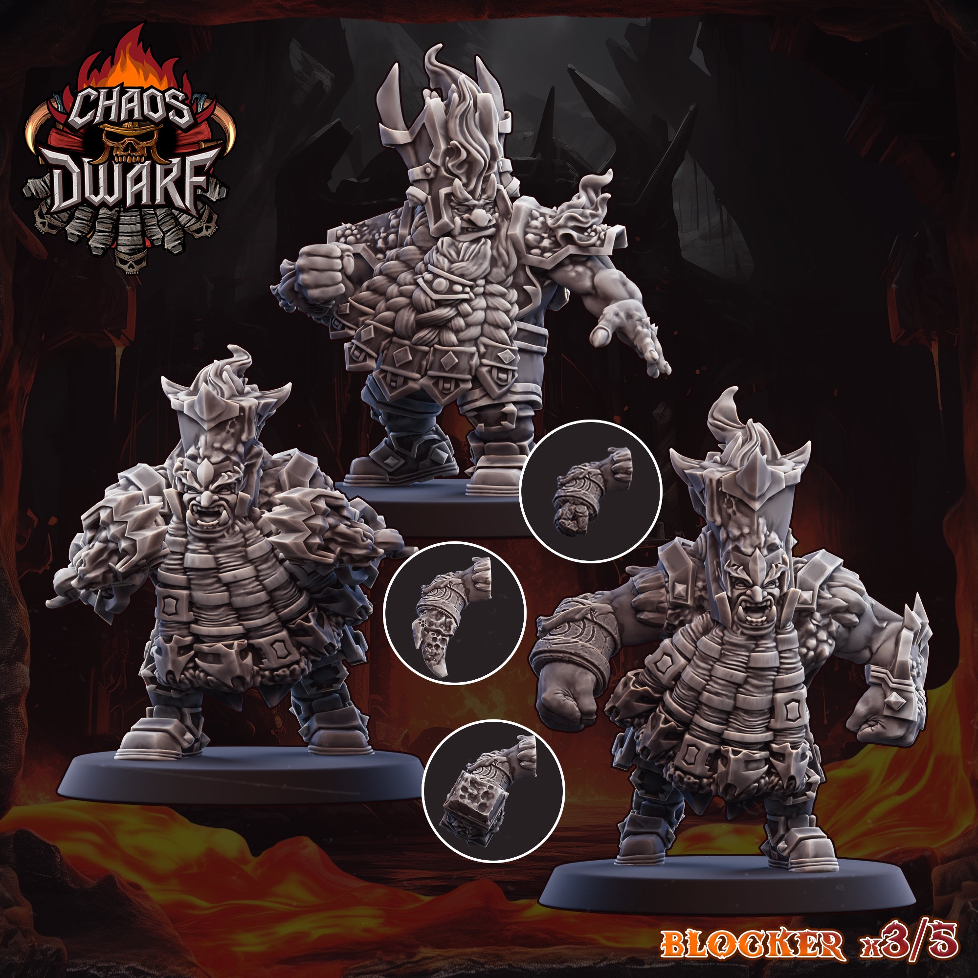 Magma Chaos Dwarf Team. Part 2