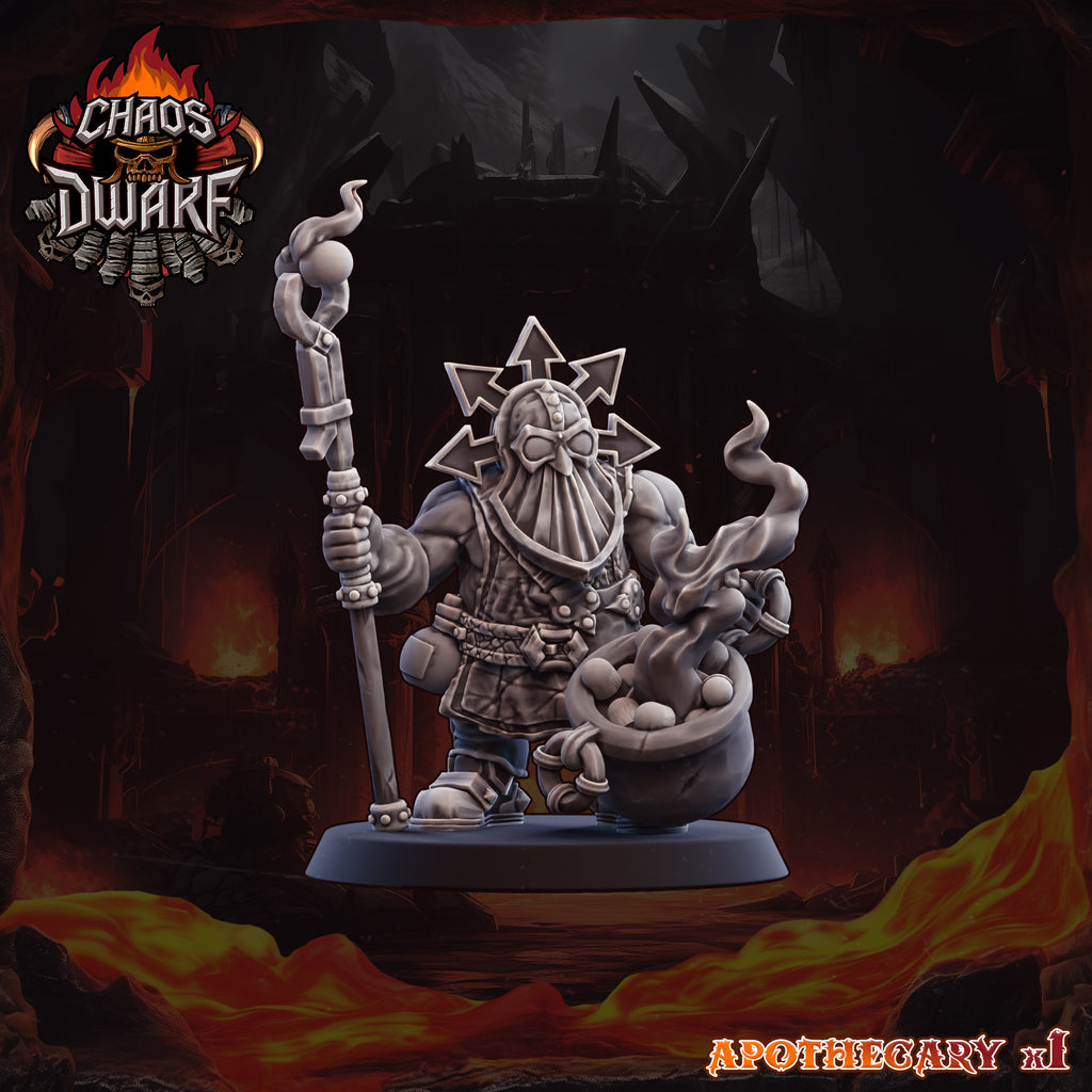 Magma Chaos Dwarf Team. Part 2