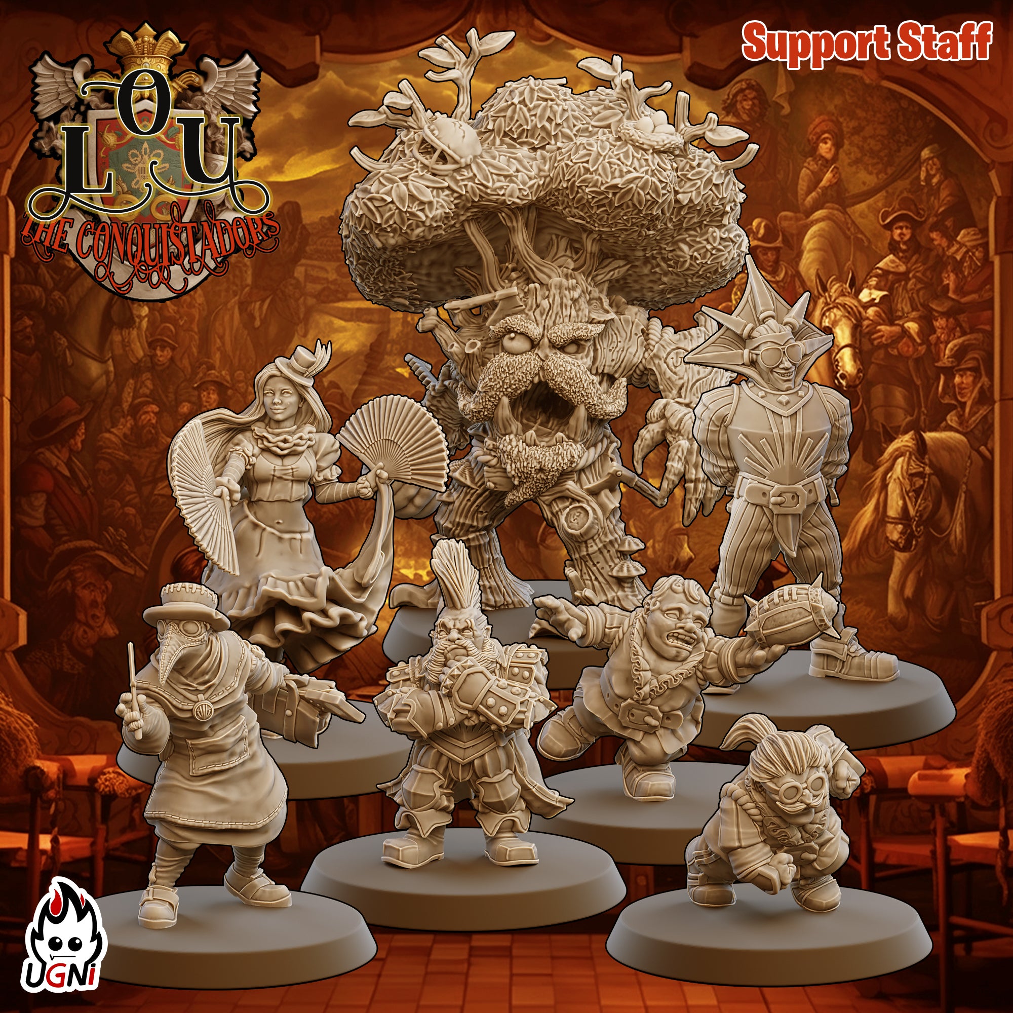 Heirs to the Human Union (Conquistador Style) Expanded - Humans