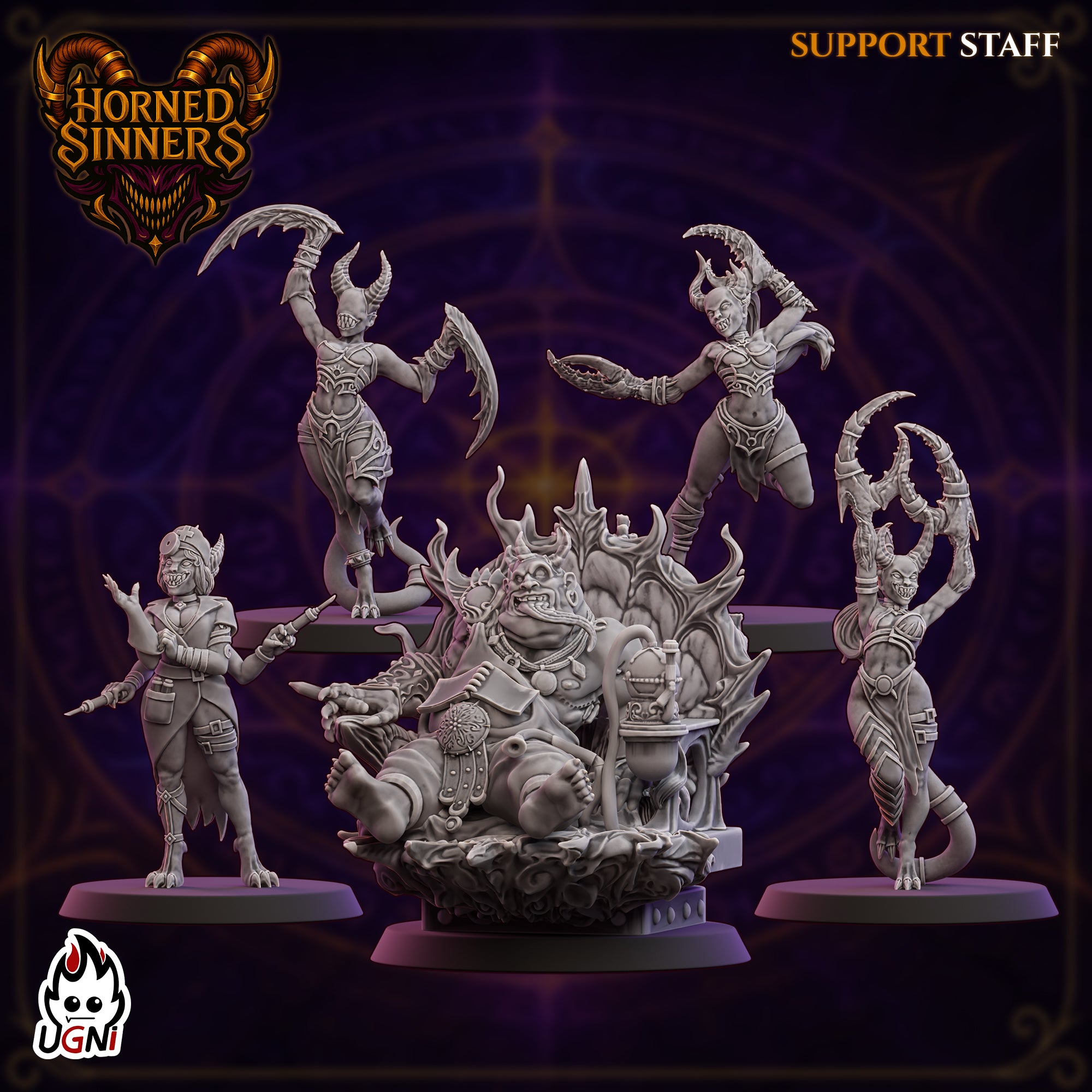 Horned Sinners (ChaosBorn). Part 2