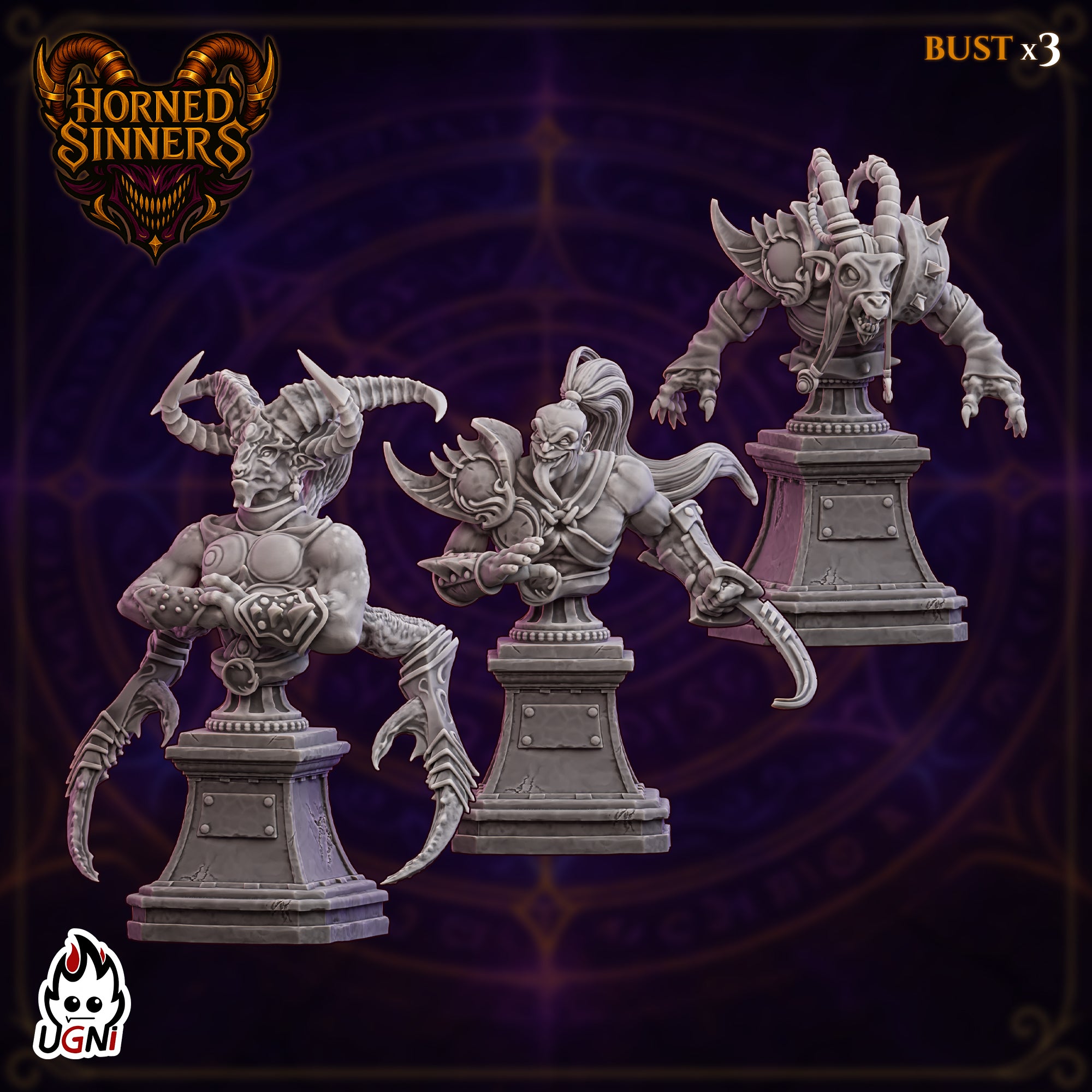 Horned Sinners (ChaosBorn). Part 2