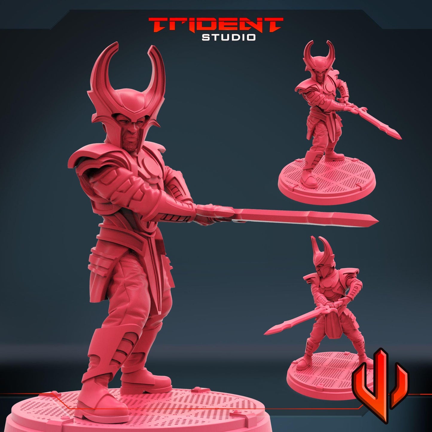 Heimdall A (Fan art sculpted by Trident Studio) (Crisis Protocol Proxy/Alternative)