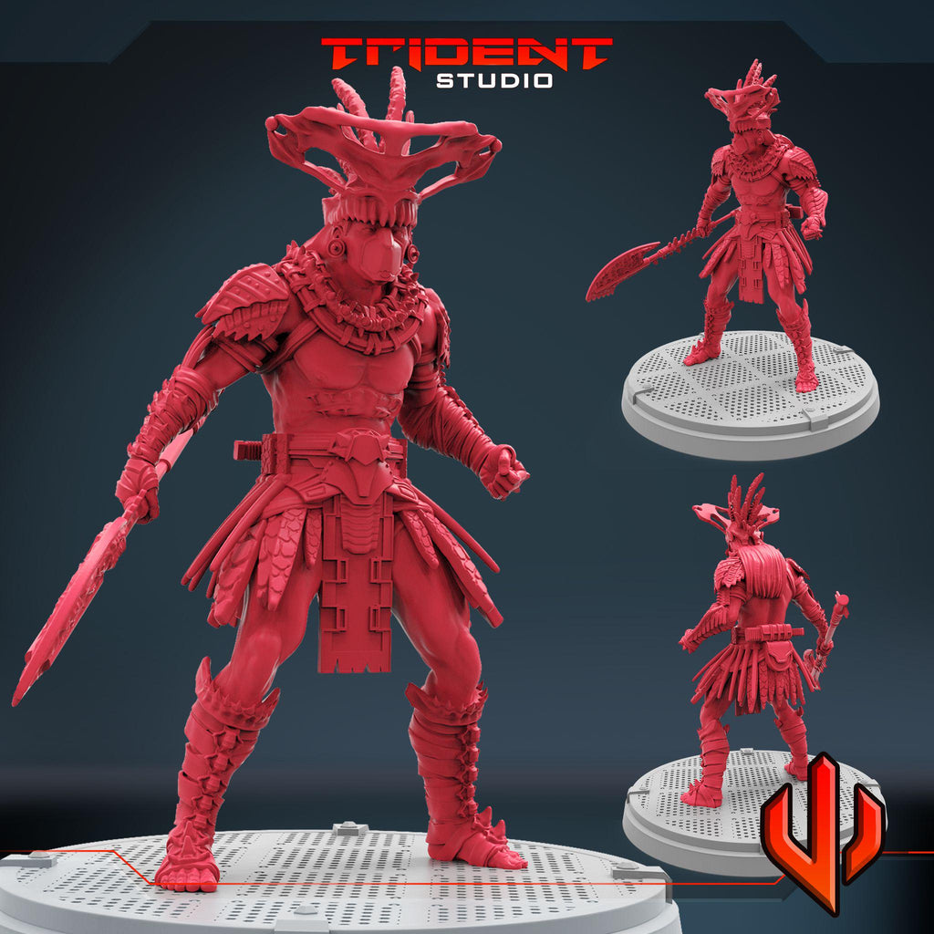 Attuma (Fan art sculpted by Trident Studio) (Crisis Protocol Proxy/Alternative)