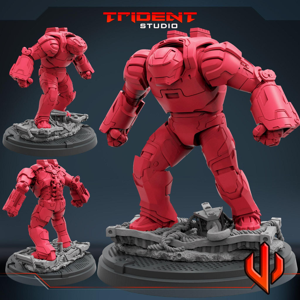 Iron Man Mk38 Igor (Fan art sculpted by Trident Studio) (Crisis Protocol Proxy/Alternative)
