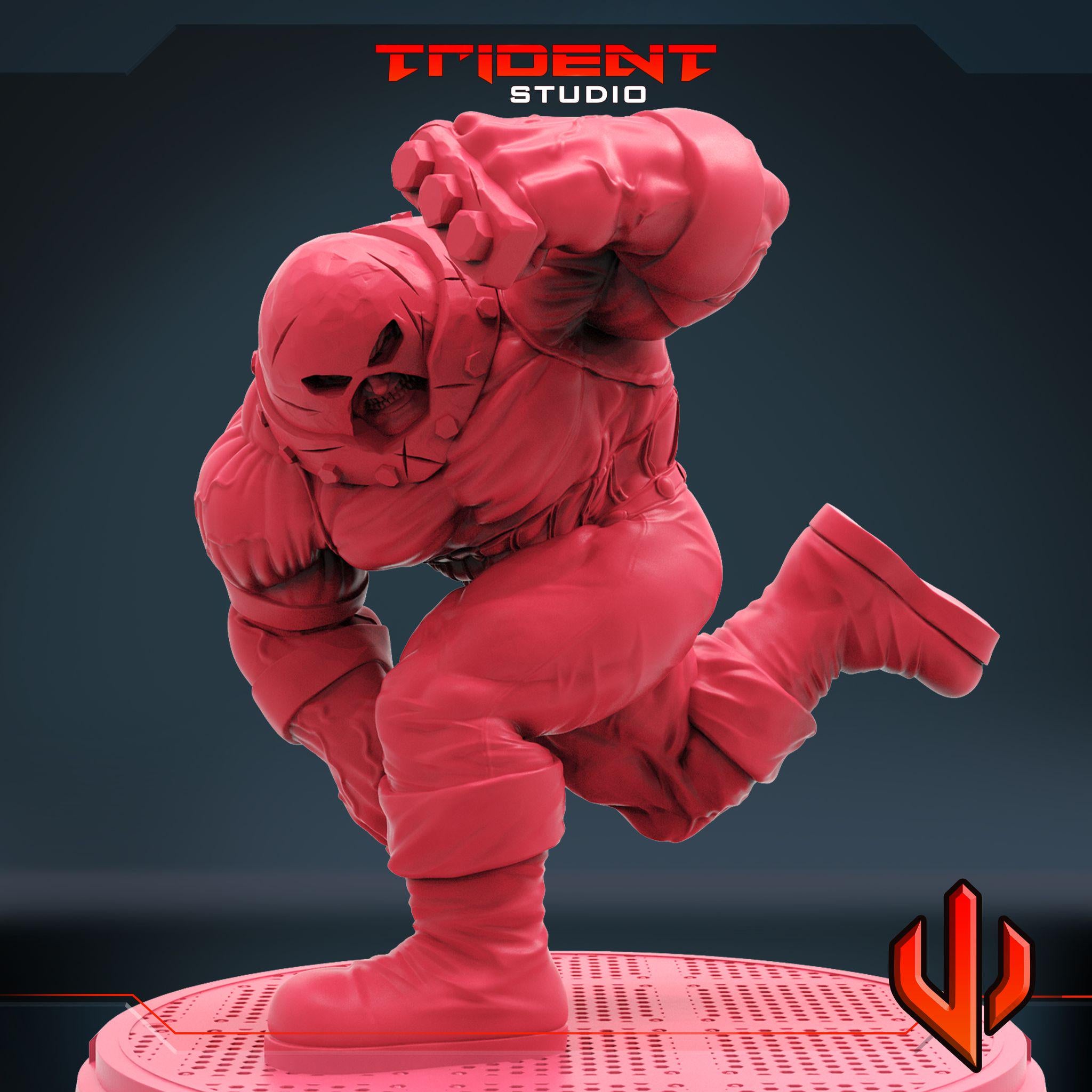 Juggernaut A (Fan art sculpted by Trident Studio) (Crisis Protocol Proxy/Alternative)