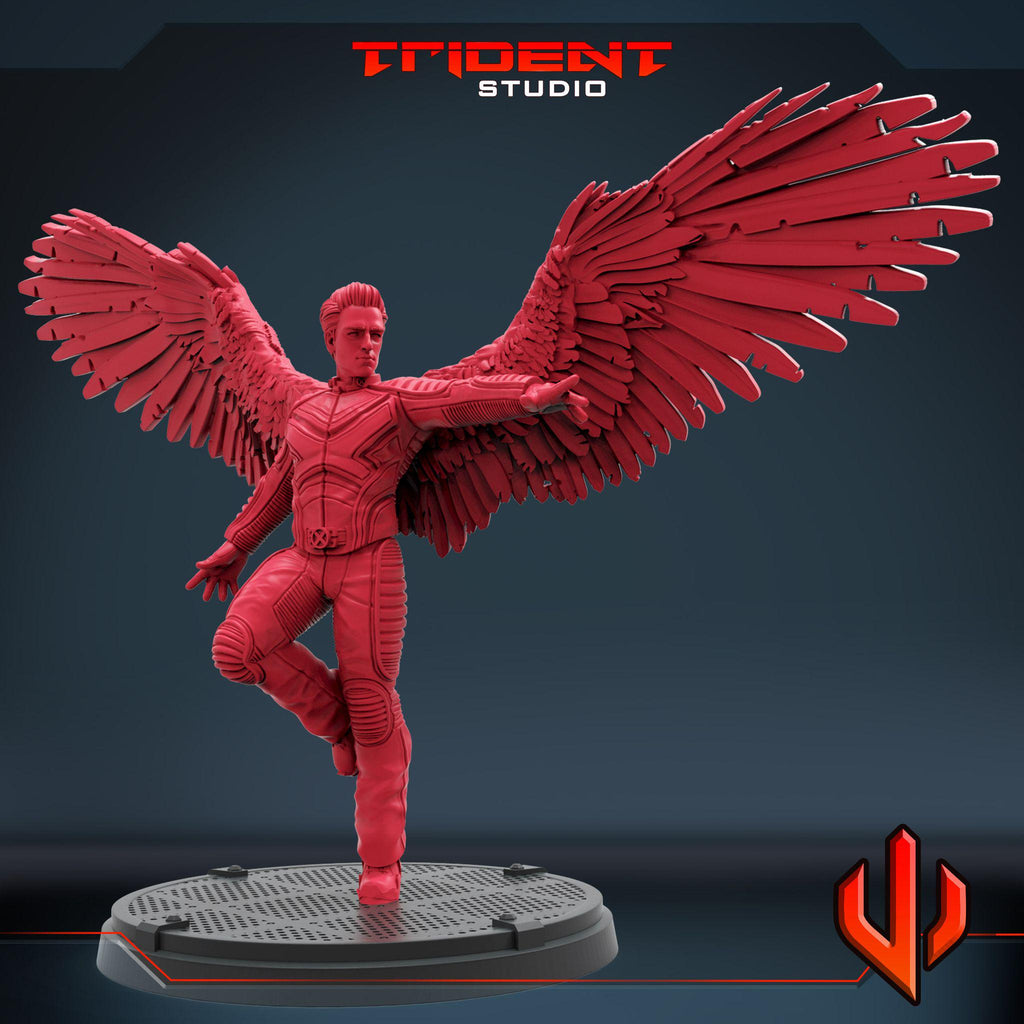 Angel x-men 2000 movie (Fan art sculpted by Trident Studio) (Crisis Protocol Proxy/Alternative)