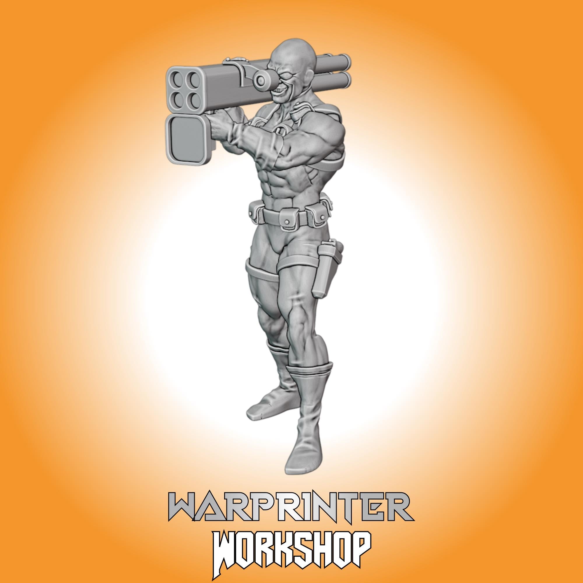 Bob Agent (Fan art sculpted by Trident Studio) (Crisis Protocol Proxy/Alternative)