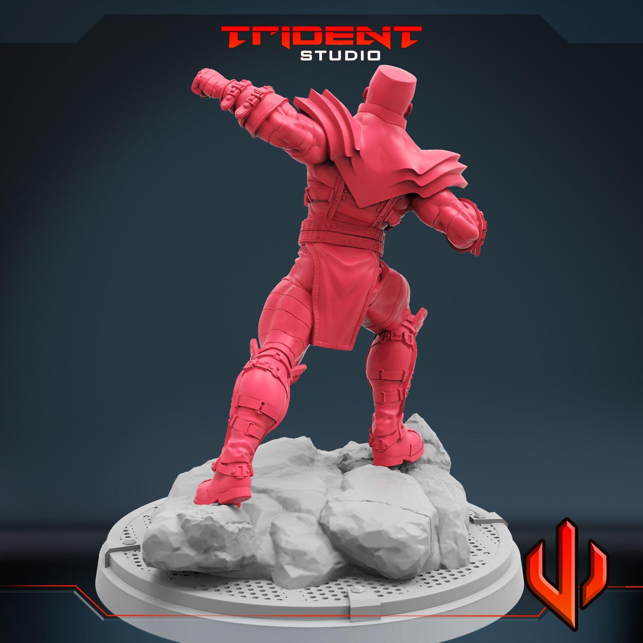 Colossus Phoenix (Fan art sculpted by Trident Studio) (Crisis Protocol Proxy/Alternative)