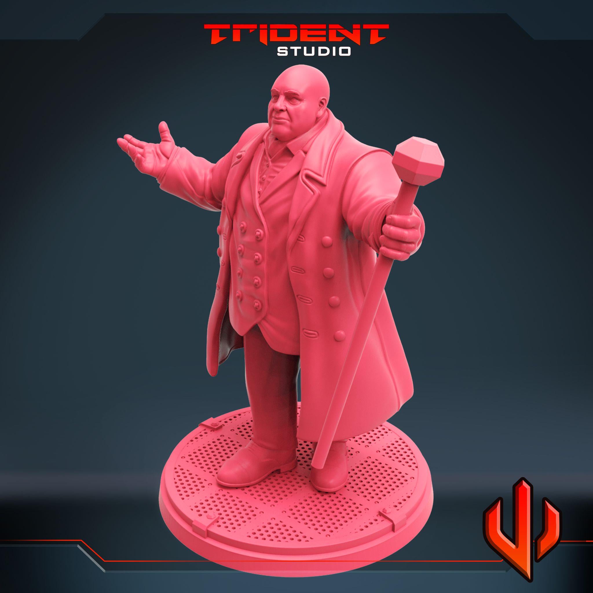 Kingpin A (Fan art sculpted by Trident Studio) (Crisis Protocol Proxy/Alternative)