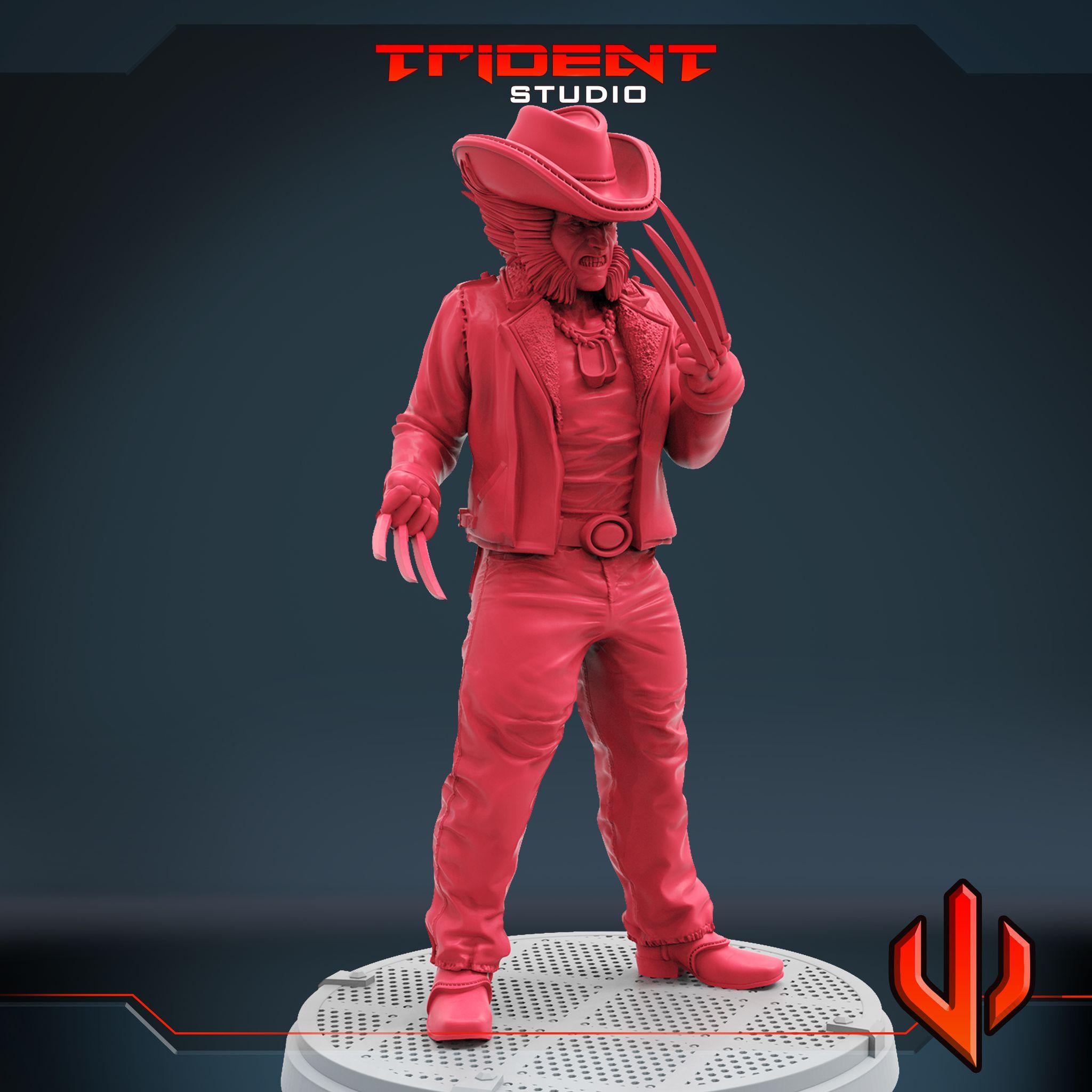 Wolverine (Fan art sculpted by Trident Studio) (Crisis Protocol Proxy/Alternative)