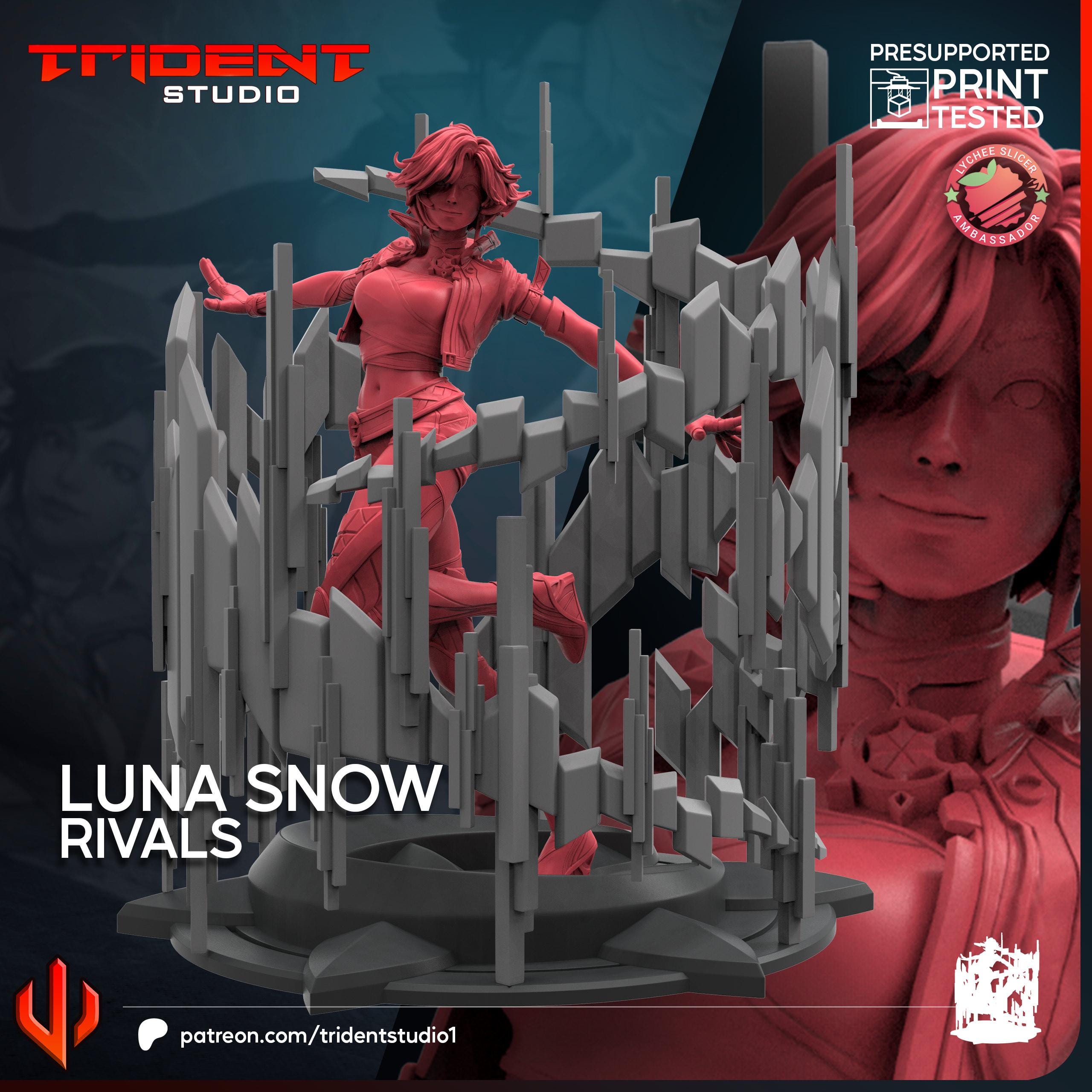 Luna Snow Rivals (Fan art sculpted by Trident Studio) (Crisis Protocol Proxy/Alternative)