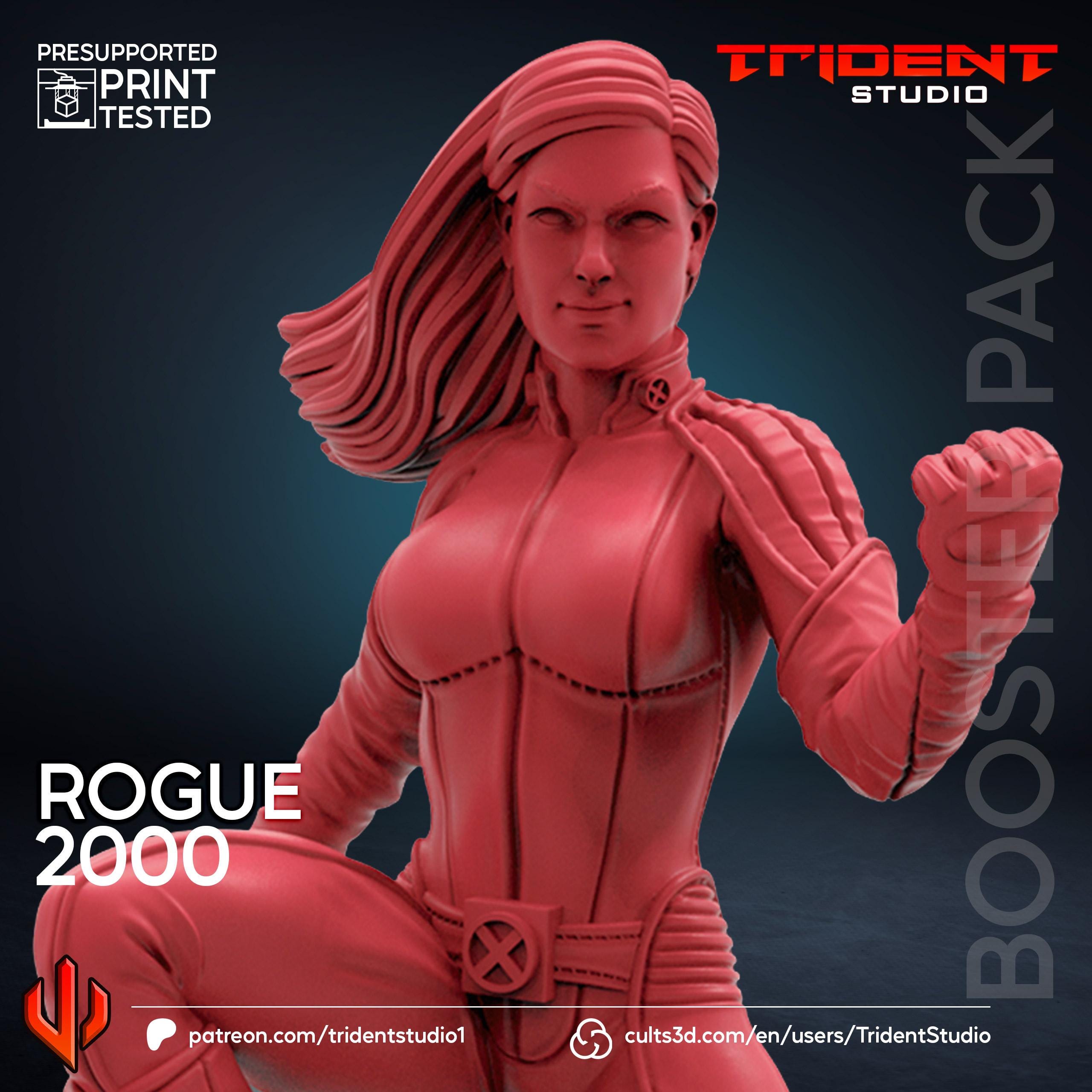 Rogue X-men 2000 Movie (Fan art sculpted by Trident Studio) (Crisis Protocol Proxy/Alternative)