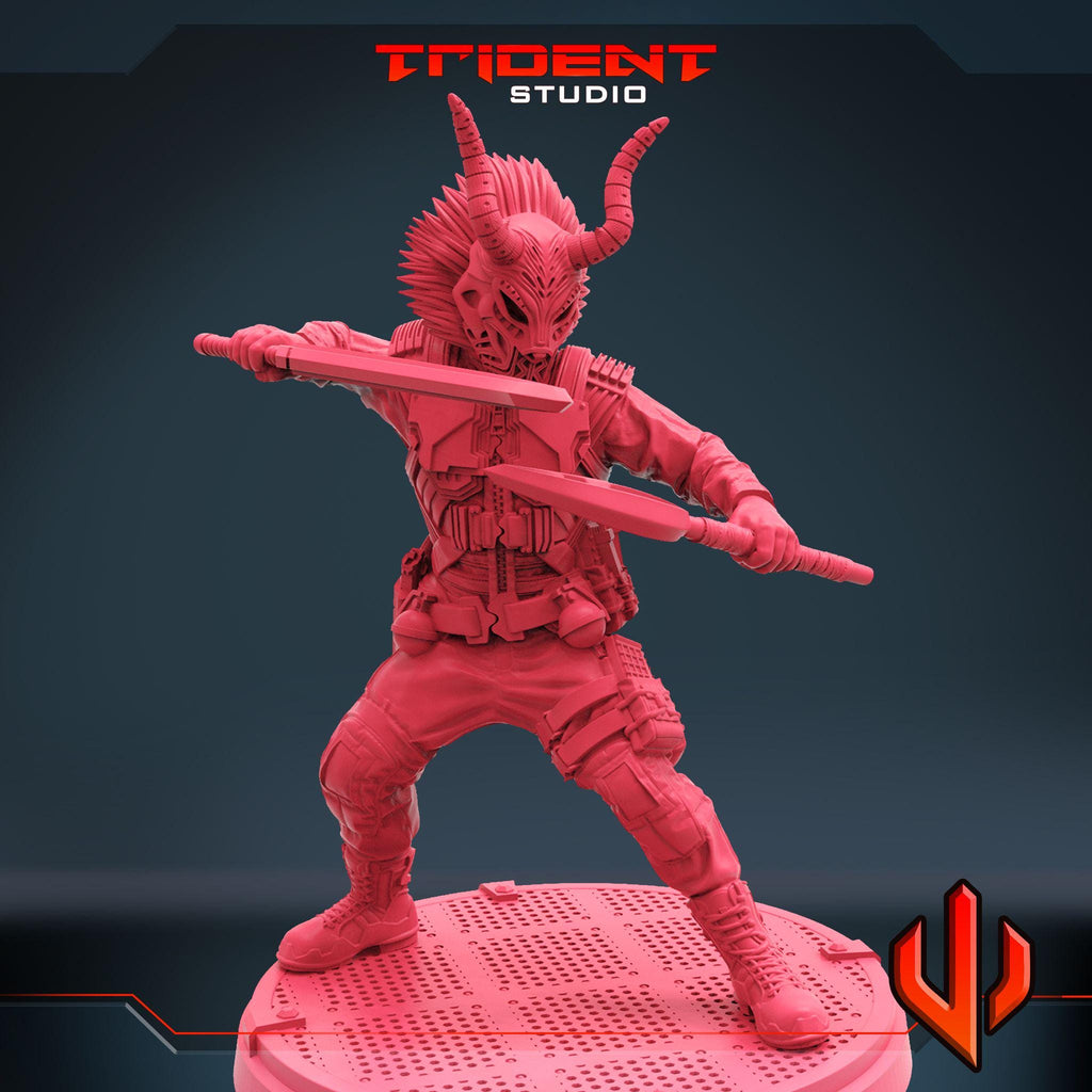 Killmonger C (Fan art sculpted by Trident Studio) (Crisis Protocol Proxy/Alternative)