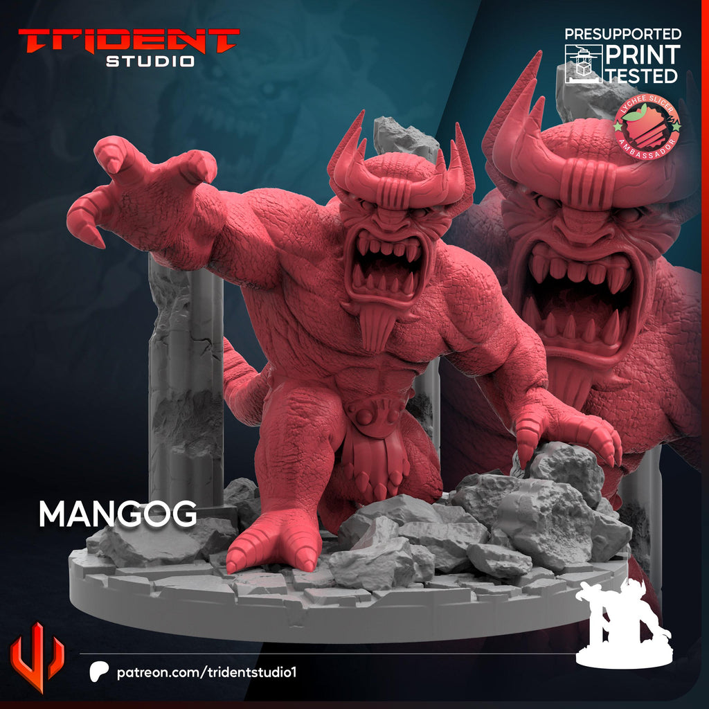 Mangog (Fan art sculpted by Trident Studio) (Crisis Protocol Proxy/Alternative)