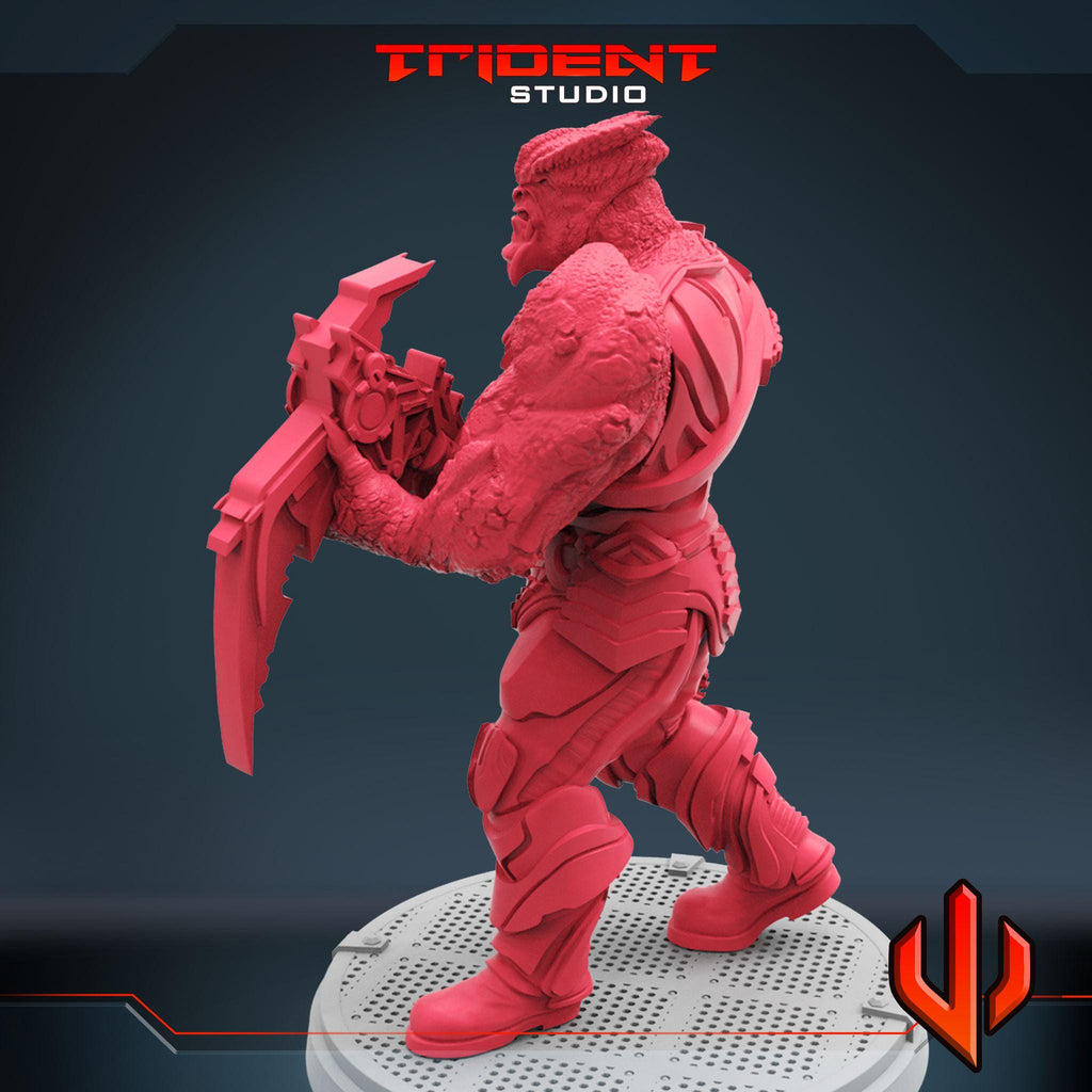 Black Dwarf A (Fan art sculpted by Trident Studio) (Crisis Protocol Proxy/Alternative)
