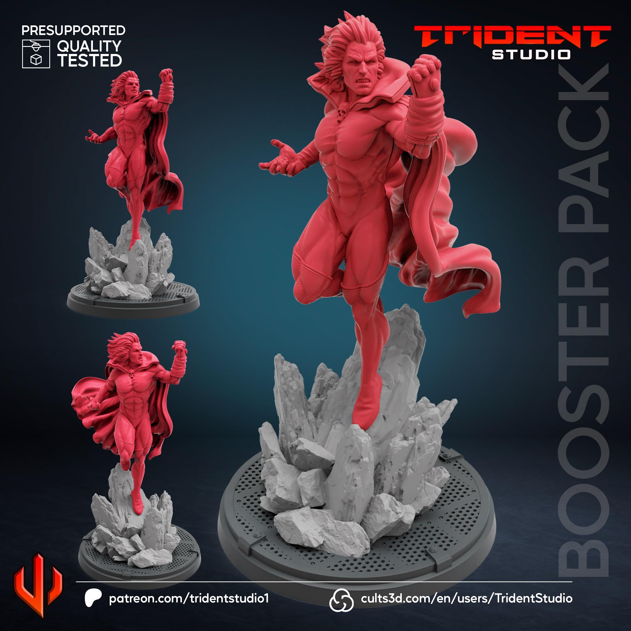 Adam Warlock (Fan art sculpted by Trident Studio) (Crisis Protocol Proxy/Alternative)