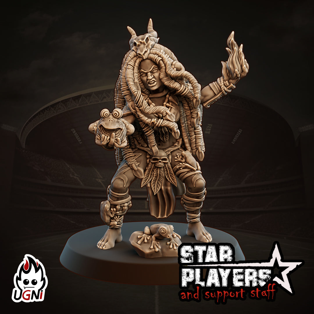 Arielle Venehex - Fantasy Football Star Player Miniature | Designed by UGNI