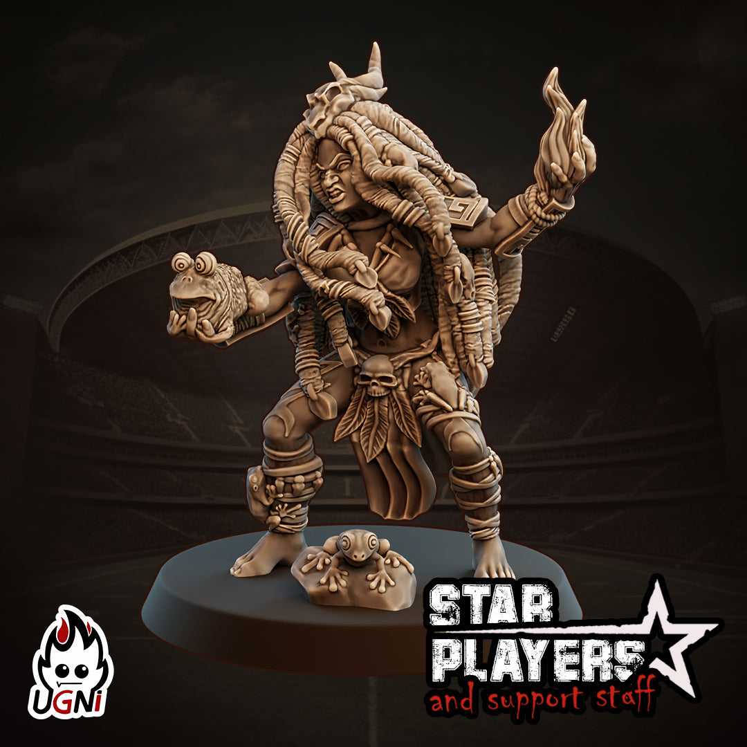 Arielle Venehex - Fantasy Football Star Player Miniature | Designed by UGNI
