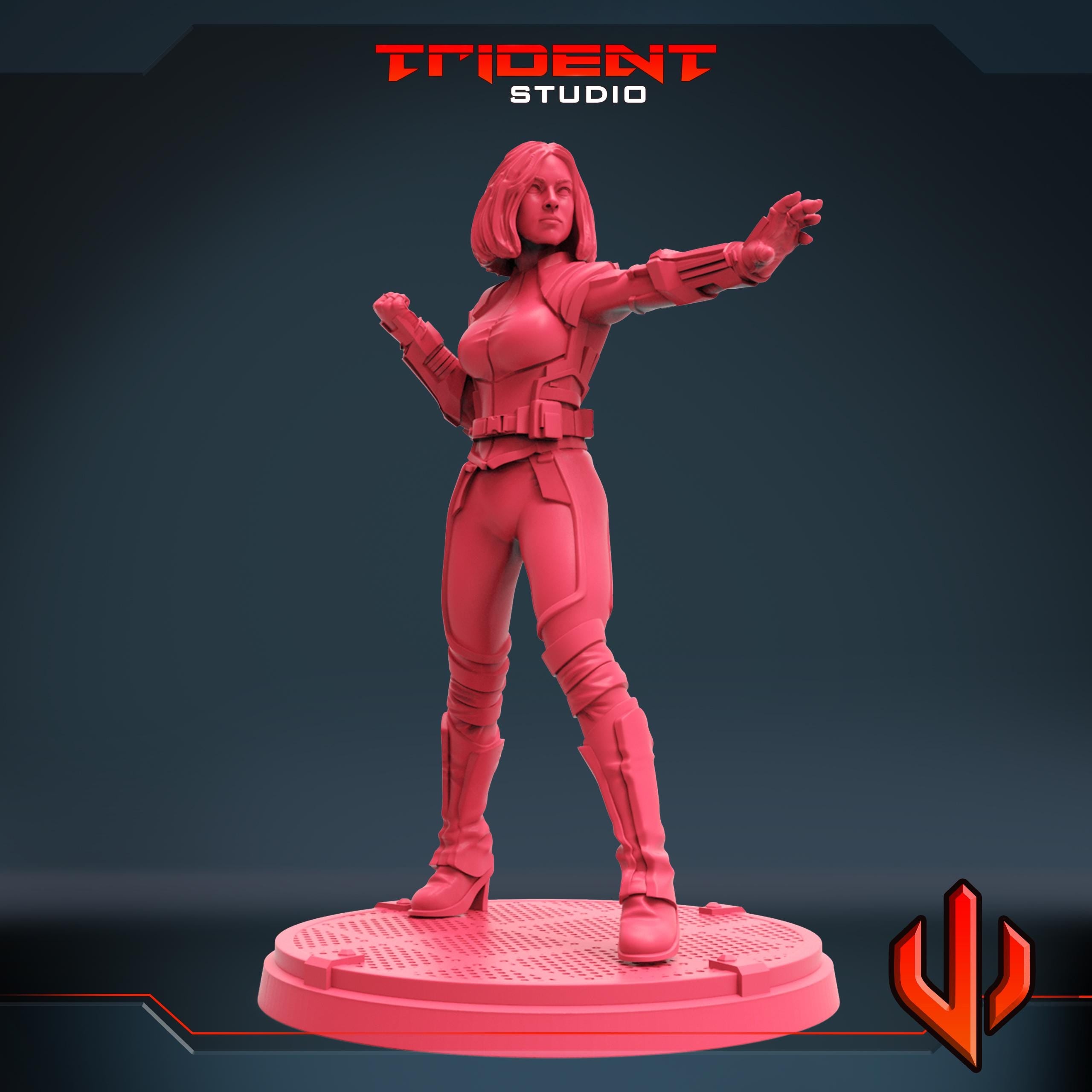 Quake (Fan art sculpted by Trident Studio) (Crisis Protocol Proxy/Alternative)