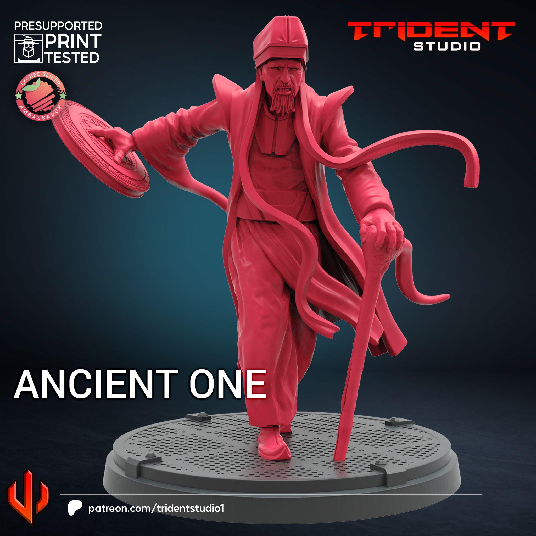 Ancient One Comics (Fan art sculpted by Trident Studio) (Crisis Protocol Proxy/Alternative)