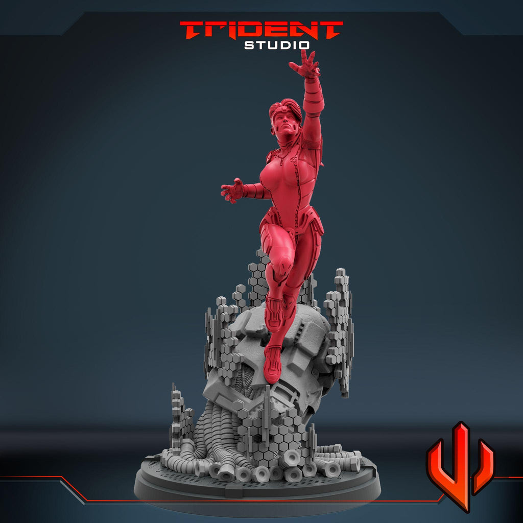 Jean Grey (Fan art sculpted by Trident Studio) (Crisis Protocol Proxy/Alternative)