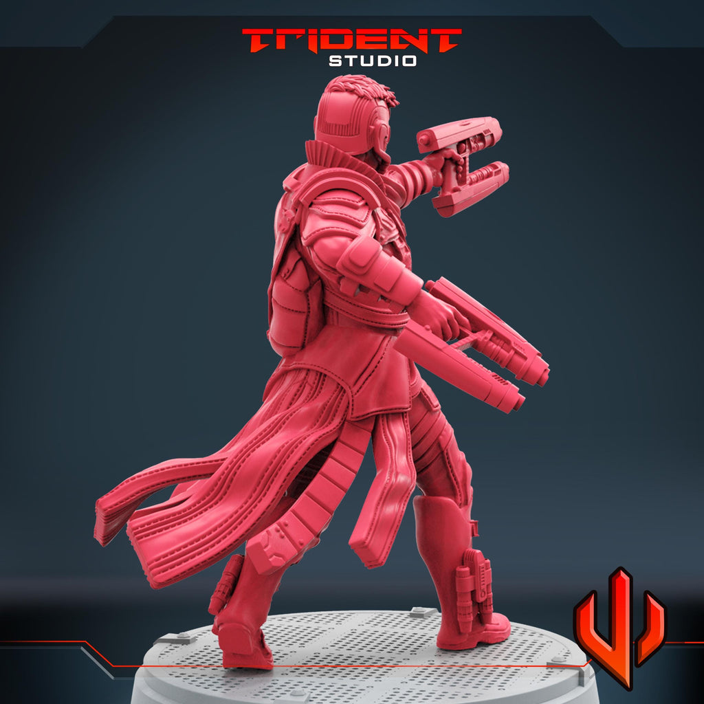 Star-Lord B (Fan art sculpted by Trident Studio) (Crisis Protocol Proxy/Alternative)