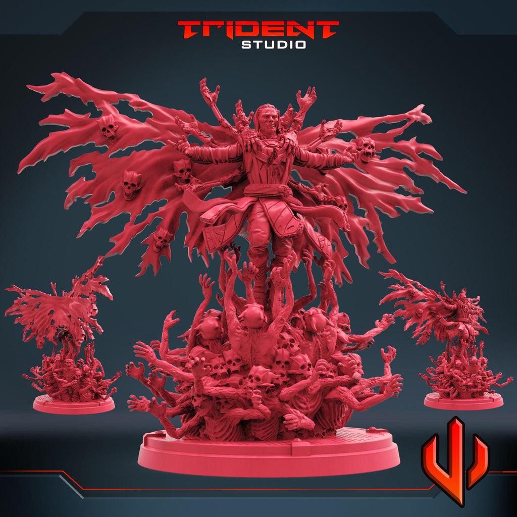 Doctor Strange Zombie (Fan art sculpted by Trident Studio) (Crisis Protocol Proxy/Alternative)