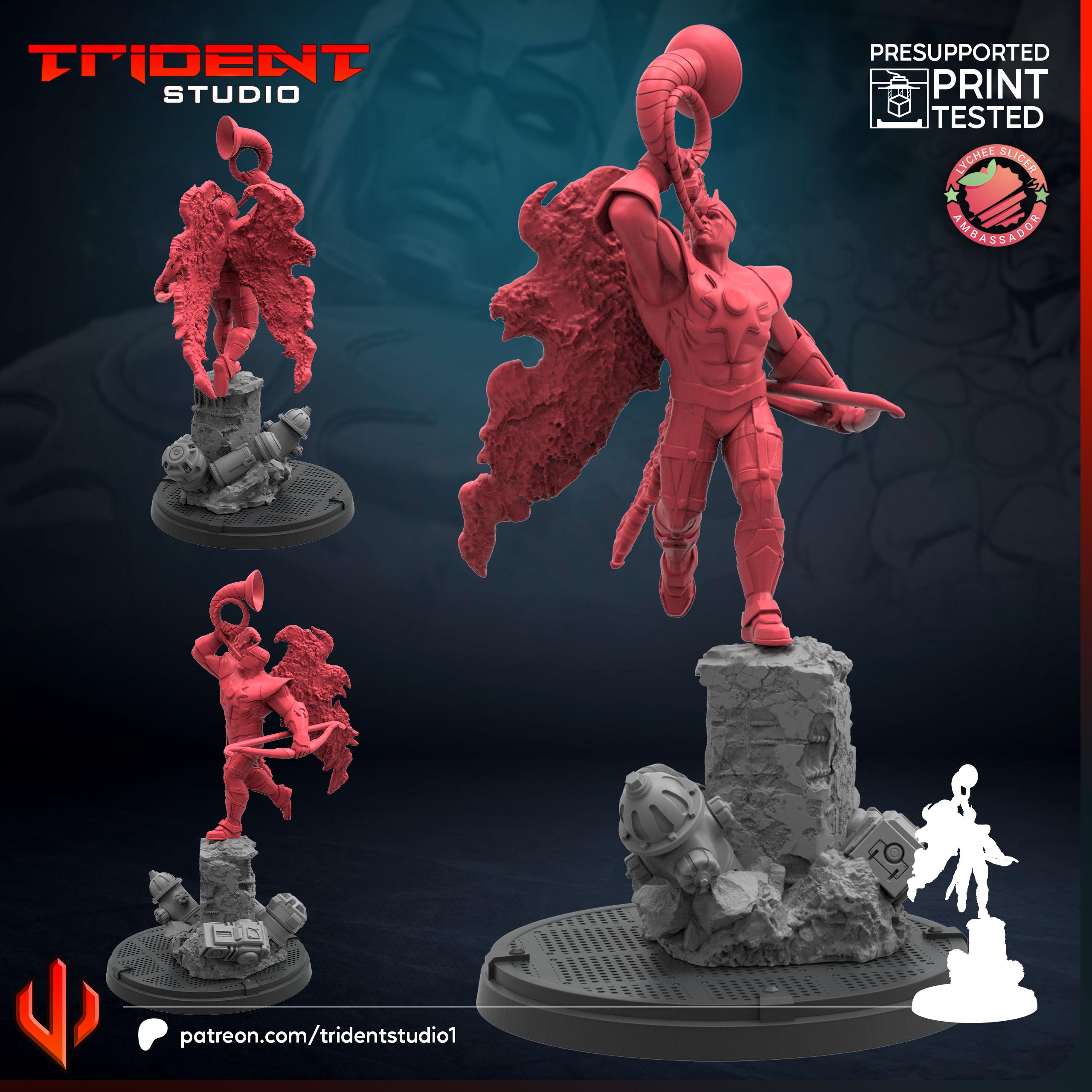 Air Walker (Fan art sculpted by Trident Studio) (Crisis Protocol Proxy/Alternative)