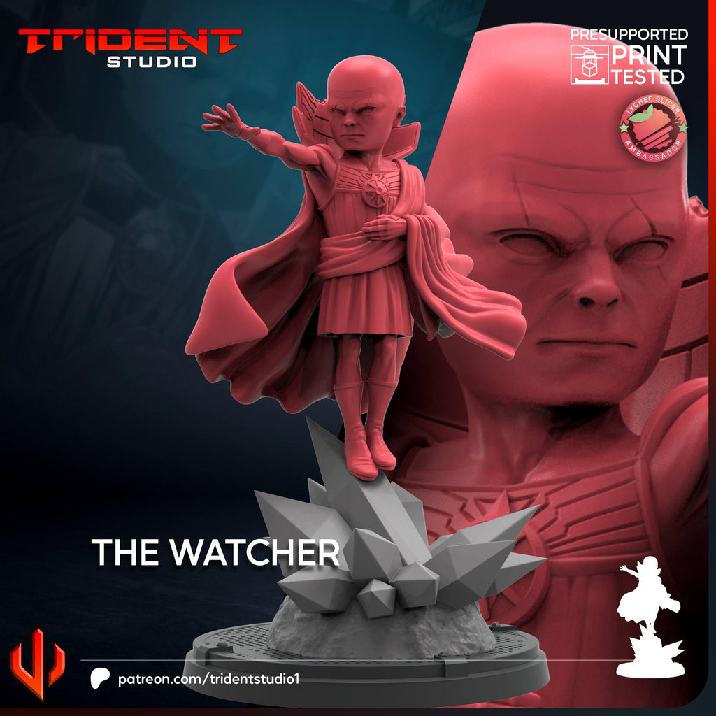 The Watcher (Fan art sculpted by Trident Studio) (Crisis Protocol Proxy/Alternative)